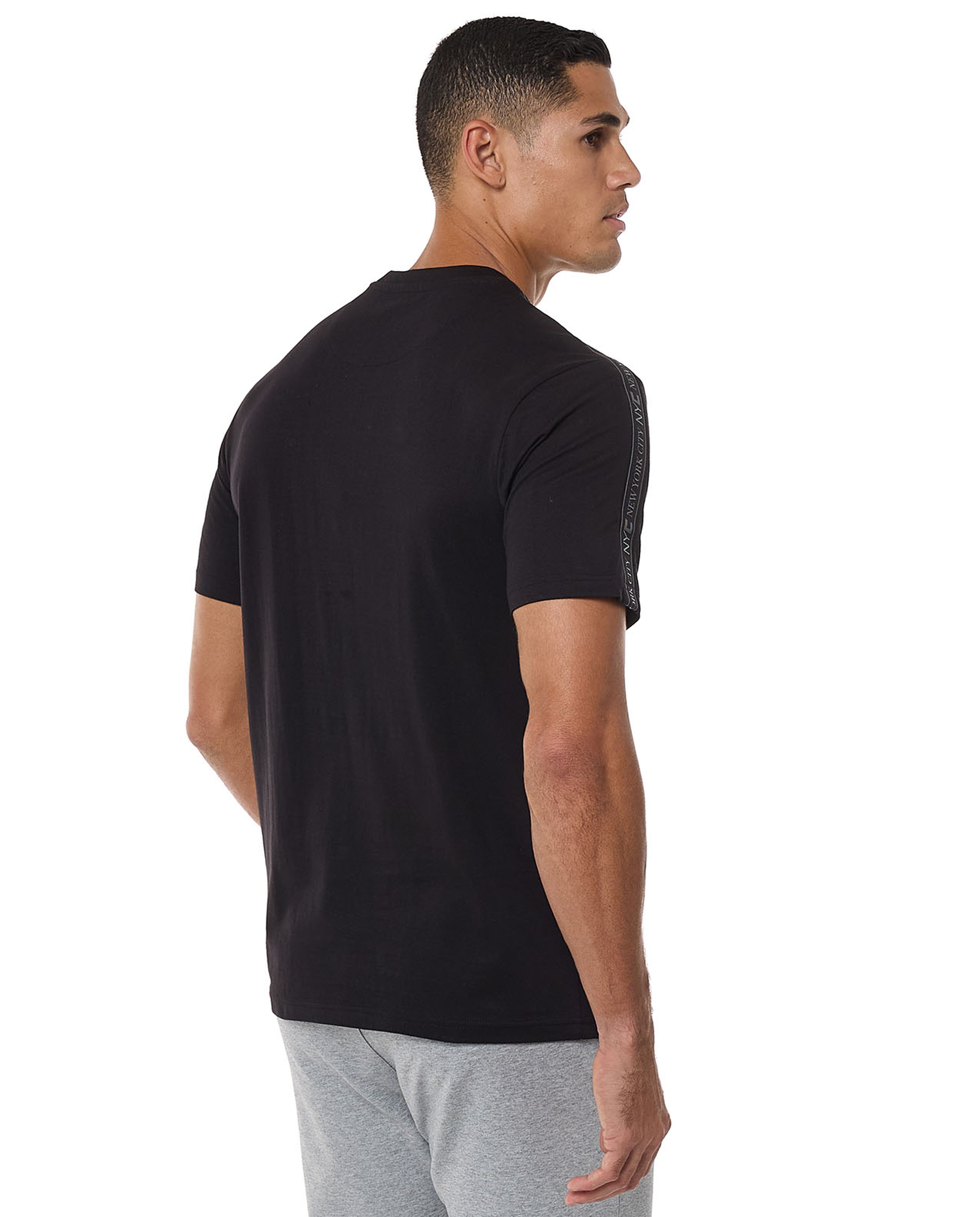 Printed Detail T-Shirt With Crew Neck And Short Sleeves