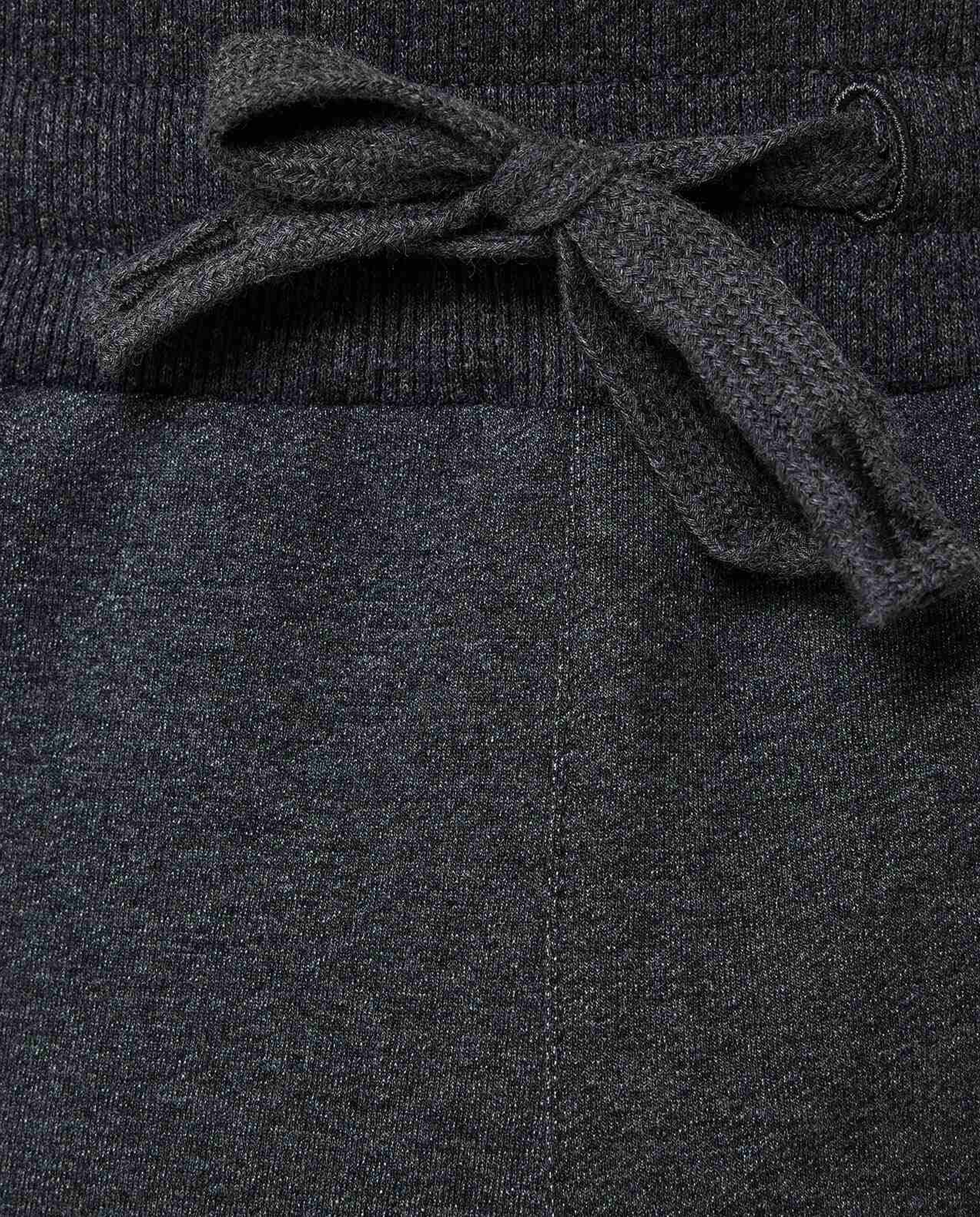 Textured Sweatshorts with Drawstring Waist