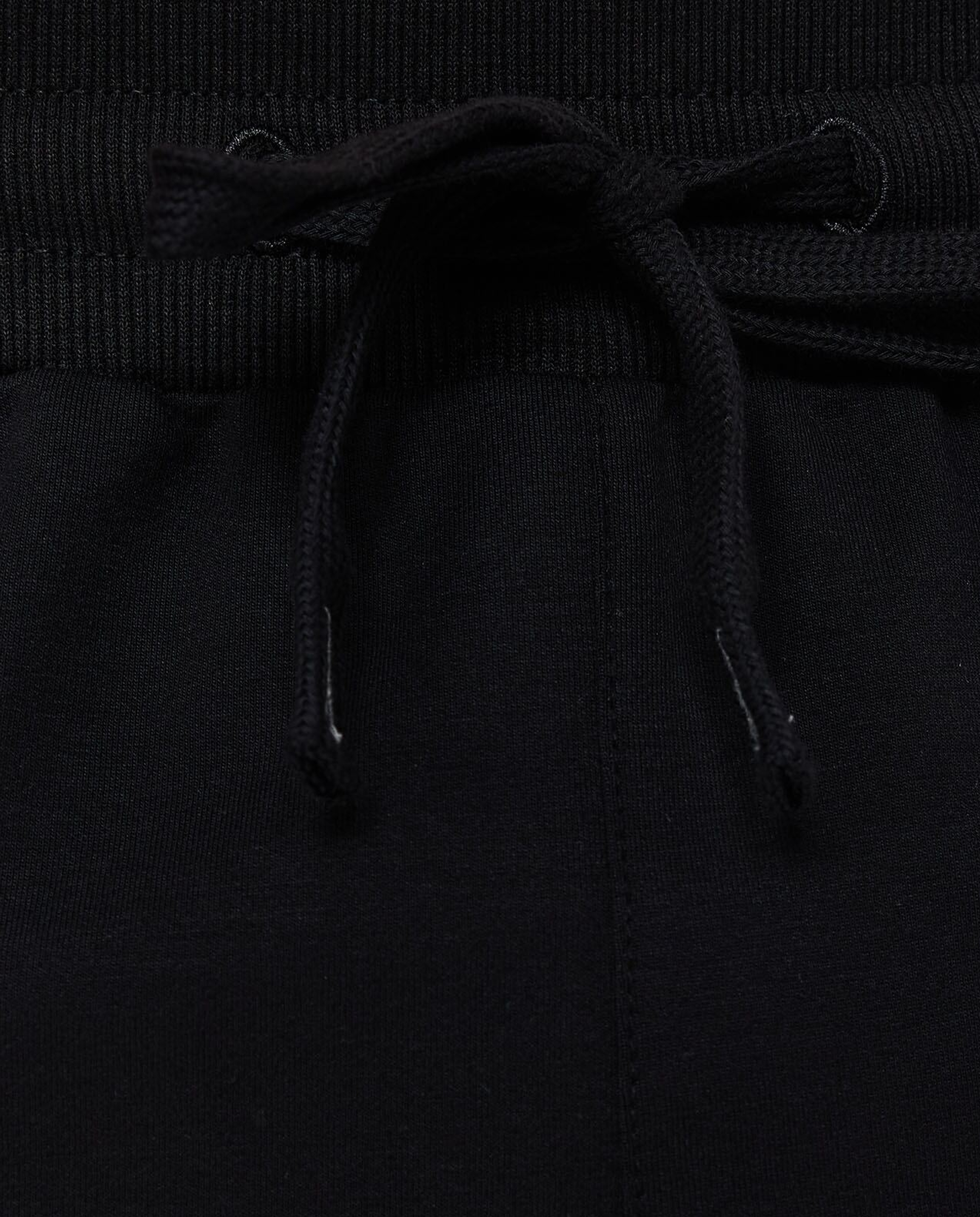 Textured Sweatshorts with Drawstring Waist