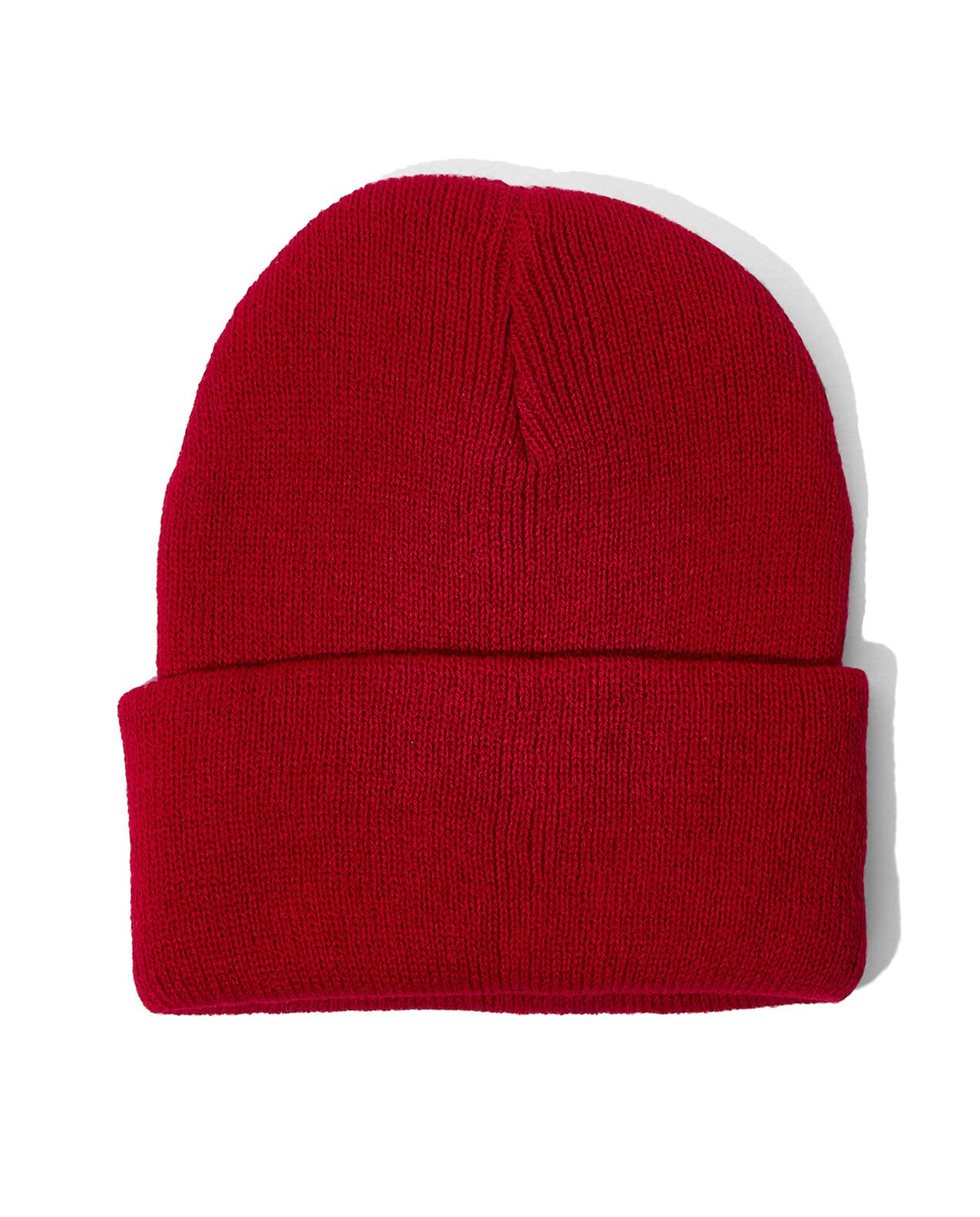 Ribbed Folded Beanie
