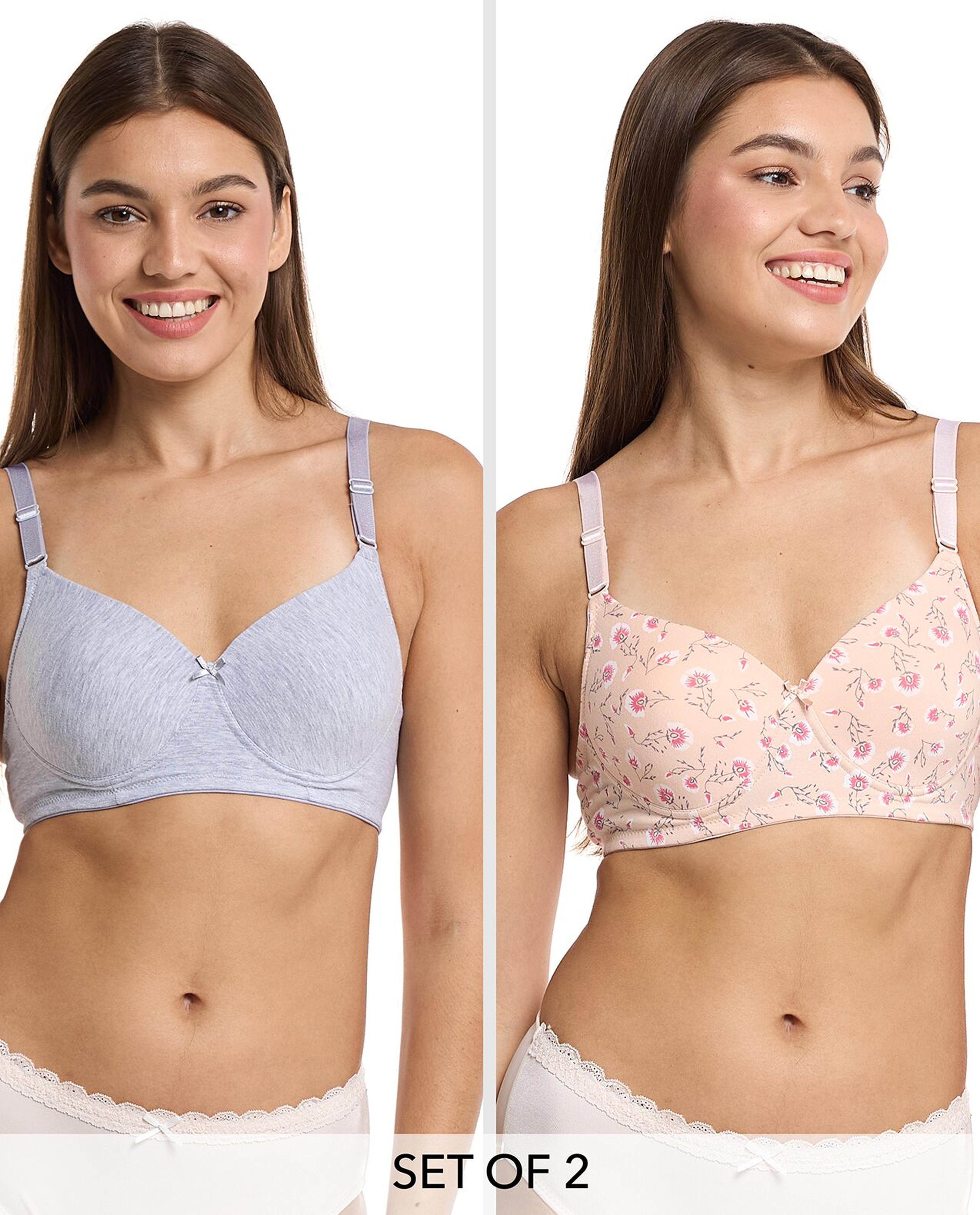 2 Pack T-Shirt Bras