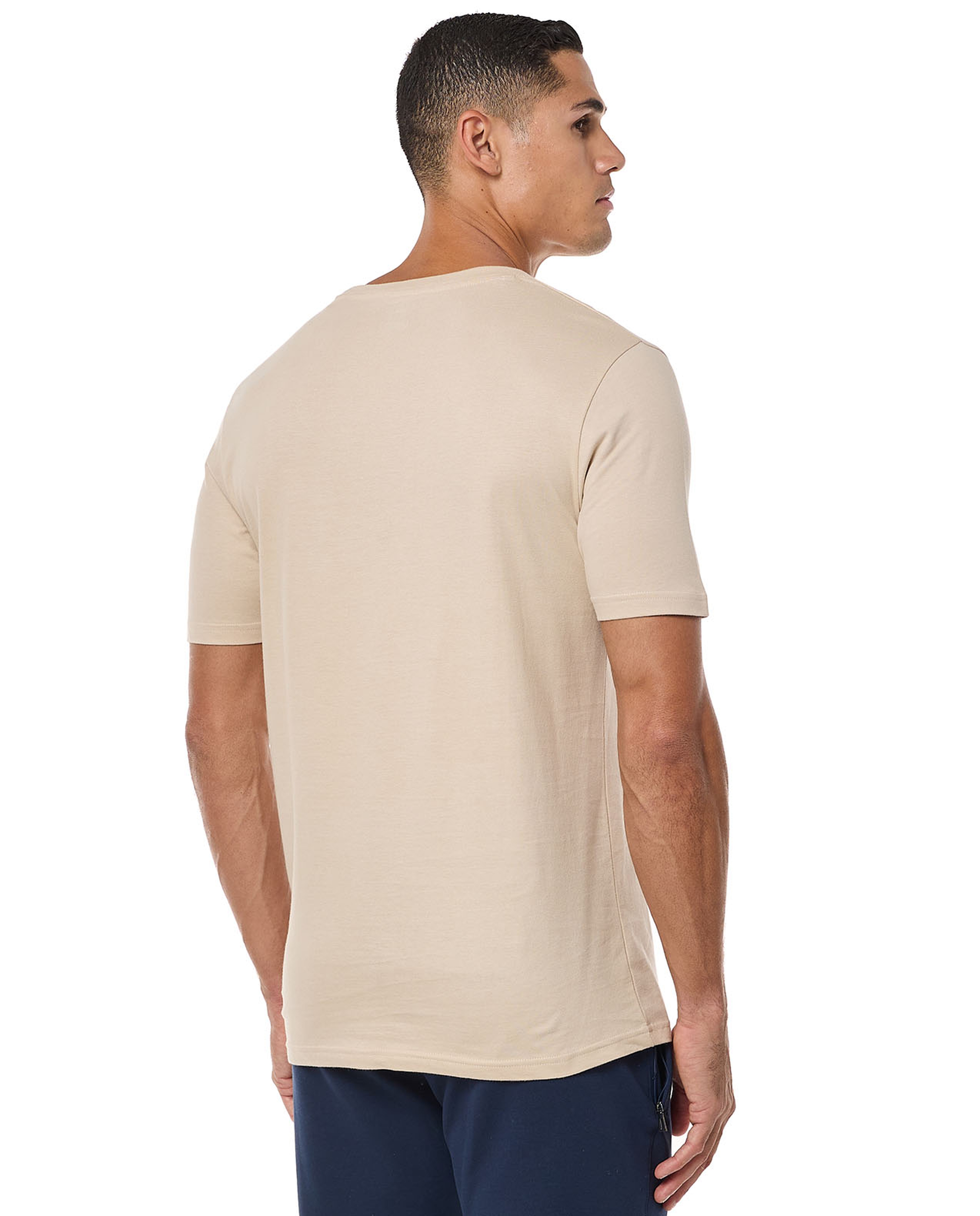 Solid T-Shirt With Crew Neck And Short Sleeves