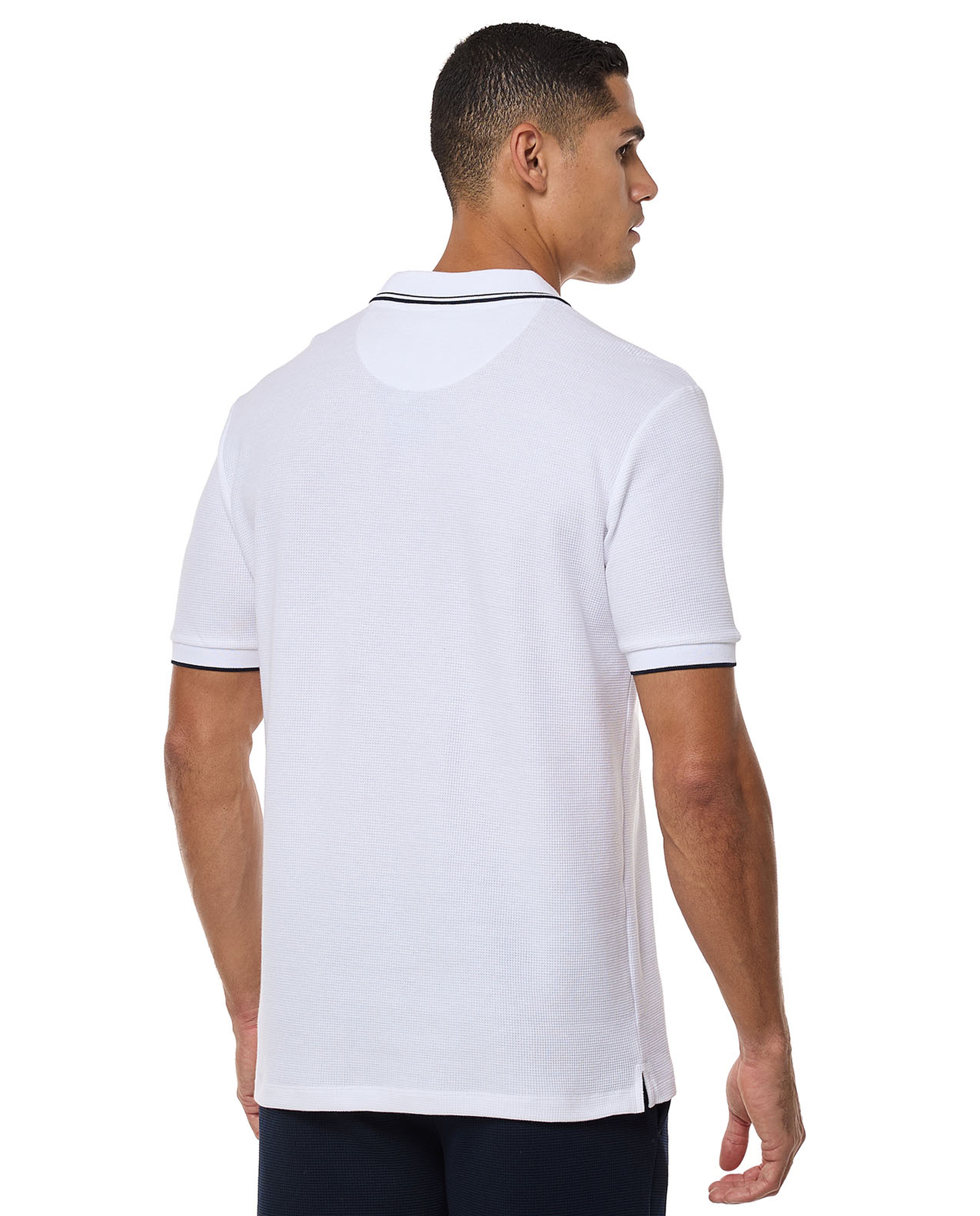 Logo Detail Polo T-Shirt With Short Sleeves