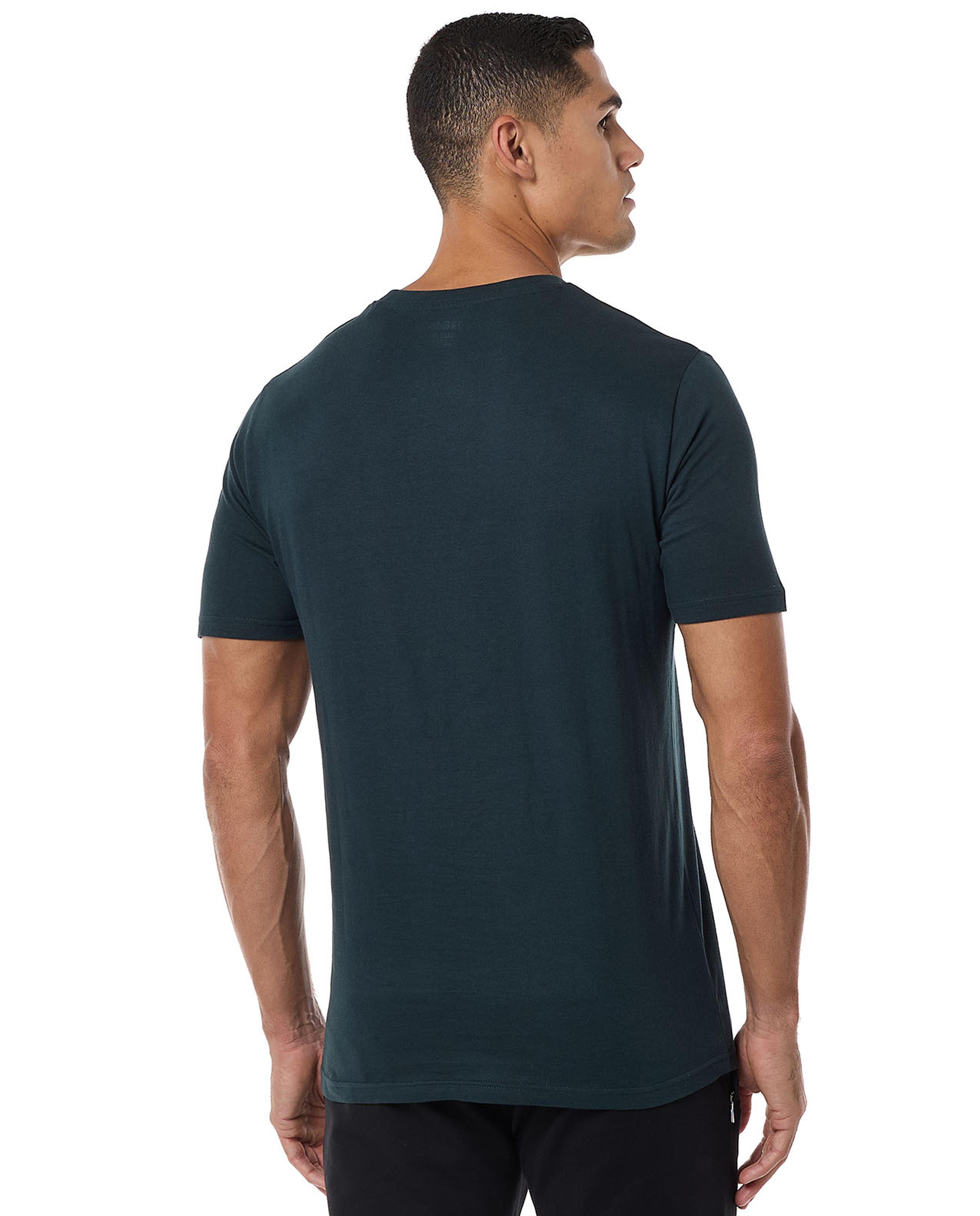Solid T-Shirt With Crew Neck And Short Sleeves