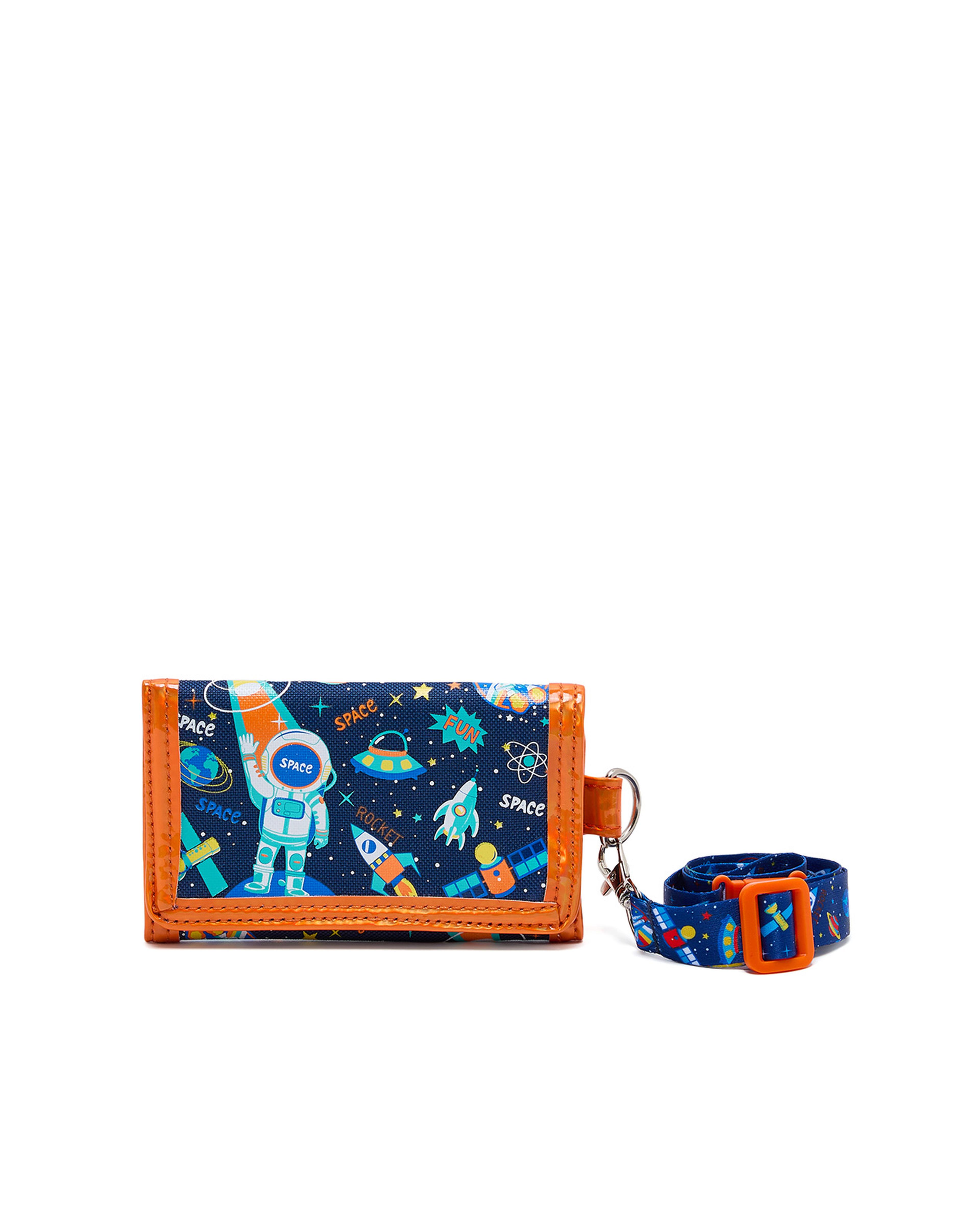 محفظة مطبوعة ثلاثية الطي