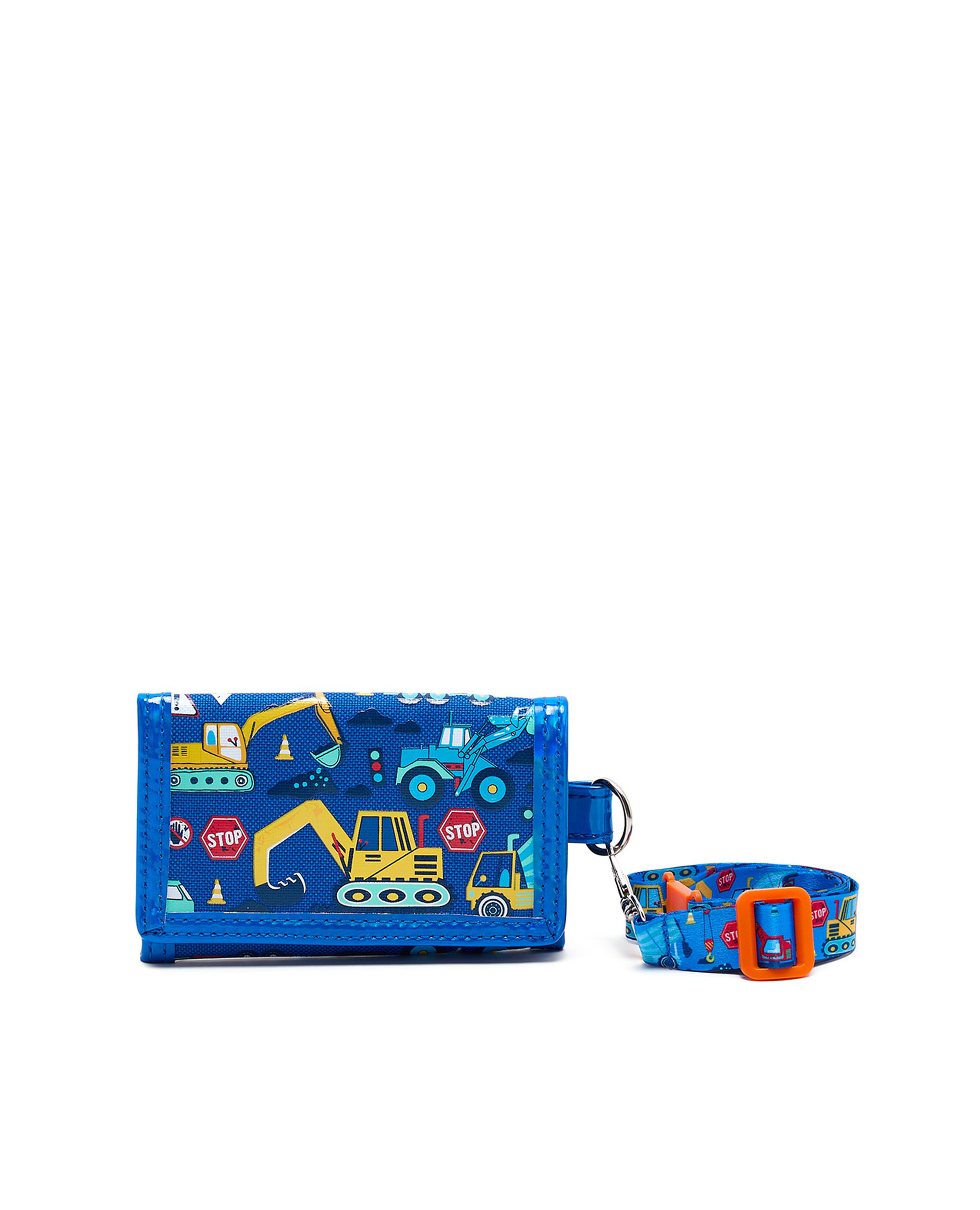 محفظة مطبوعة ثلاثية الطي