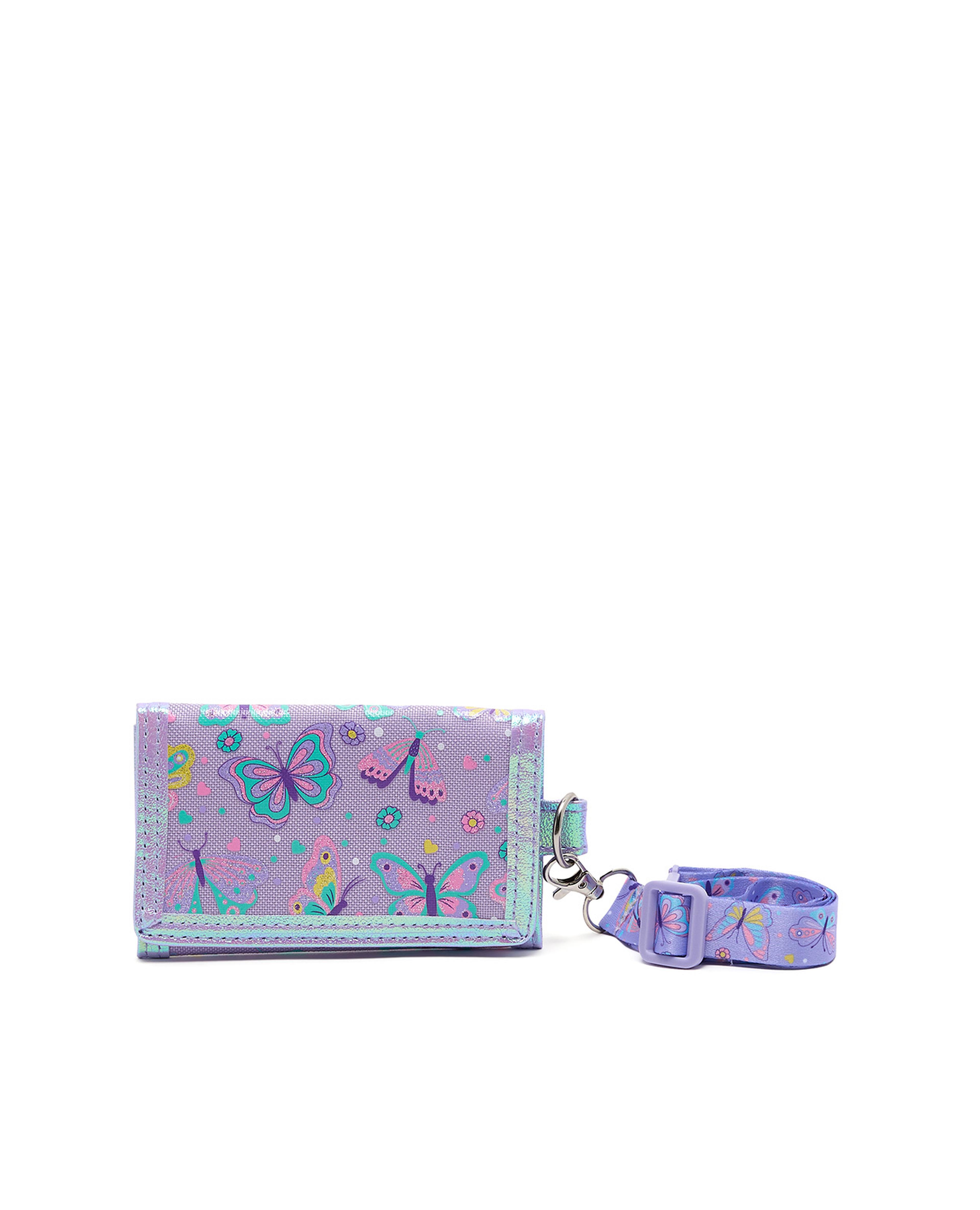 محفظة مطبوعة ثلاثية الطي