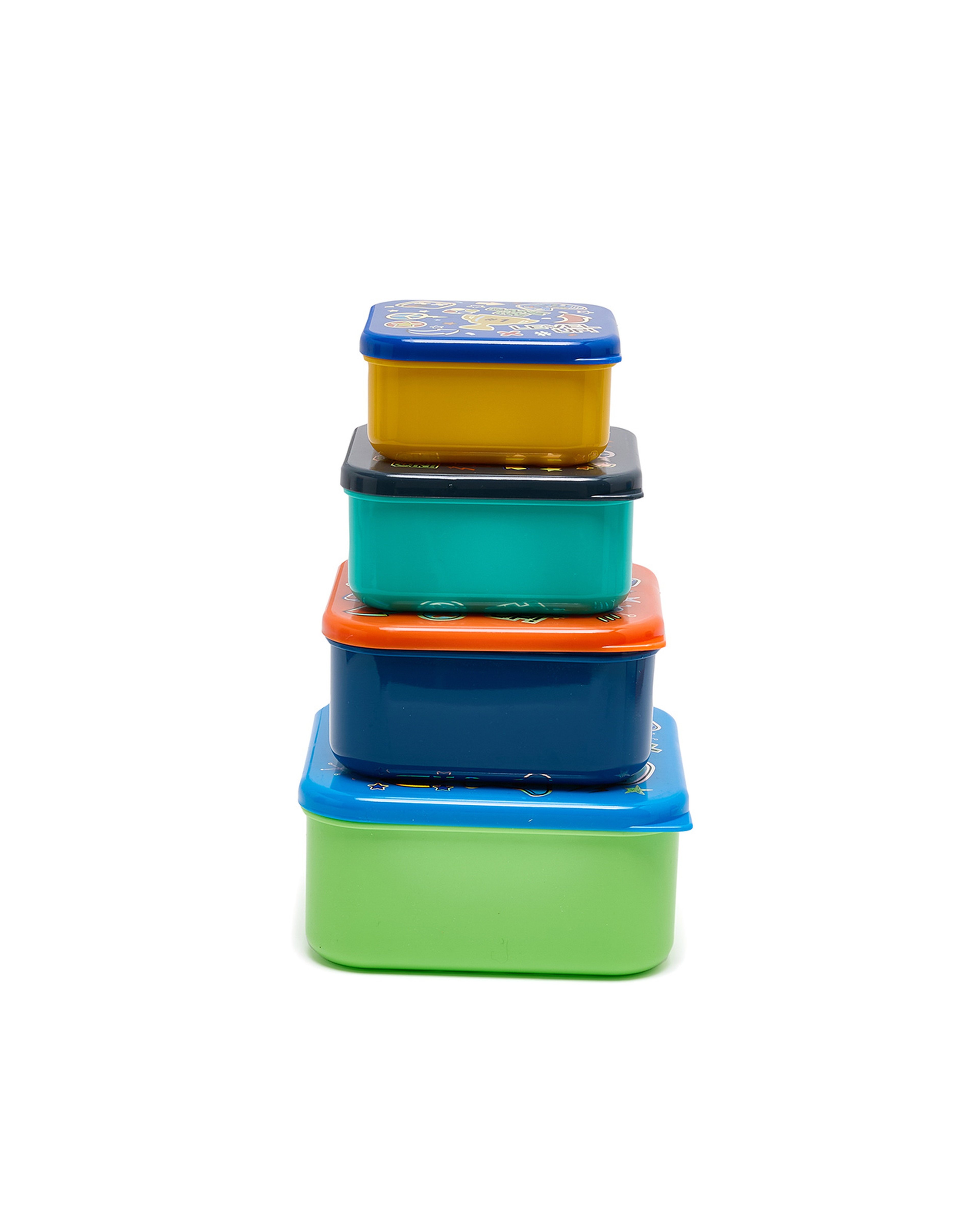 طقم صناديق تخزين - 4 قطع