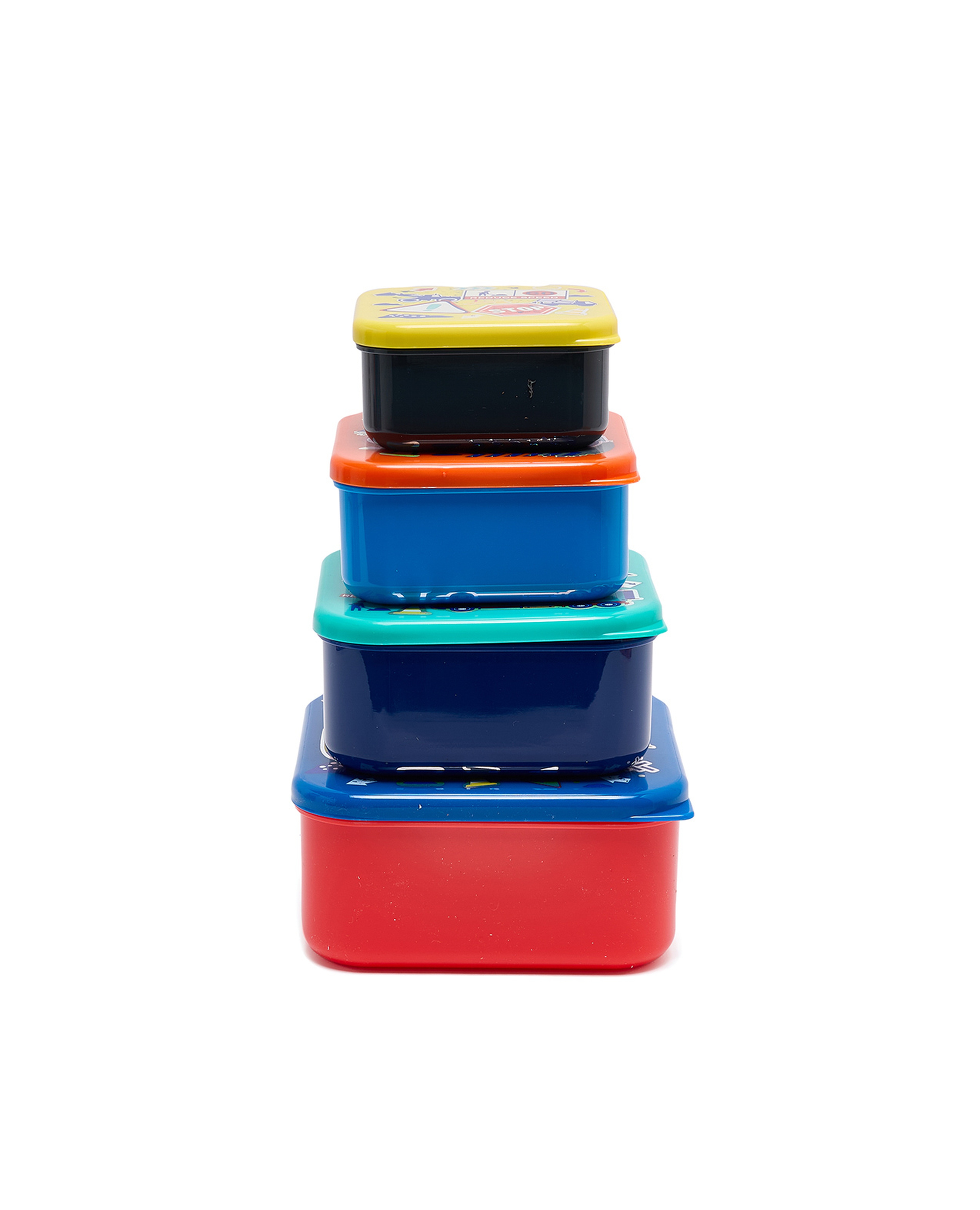 طقم صناديق تخزين - 4 قطع