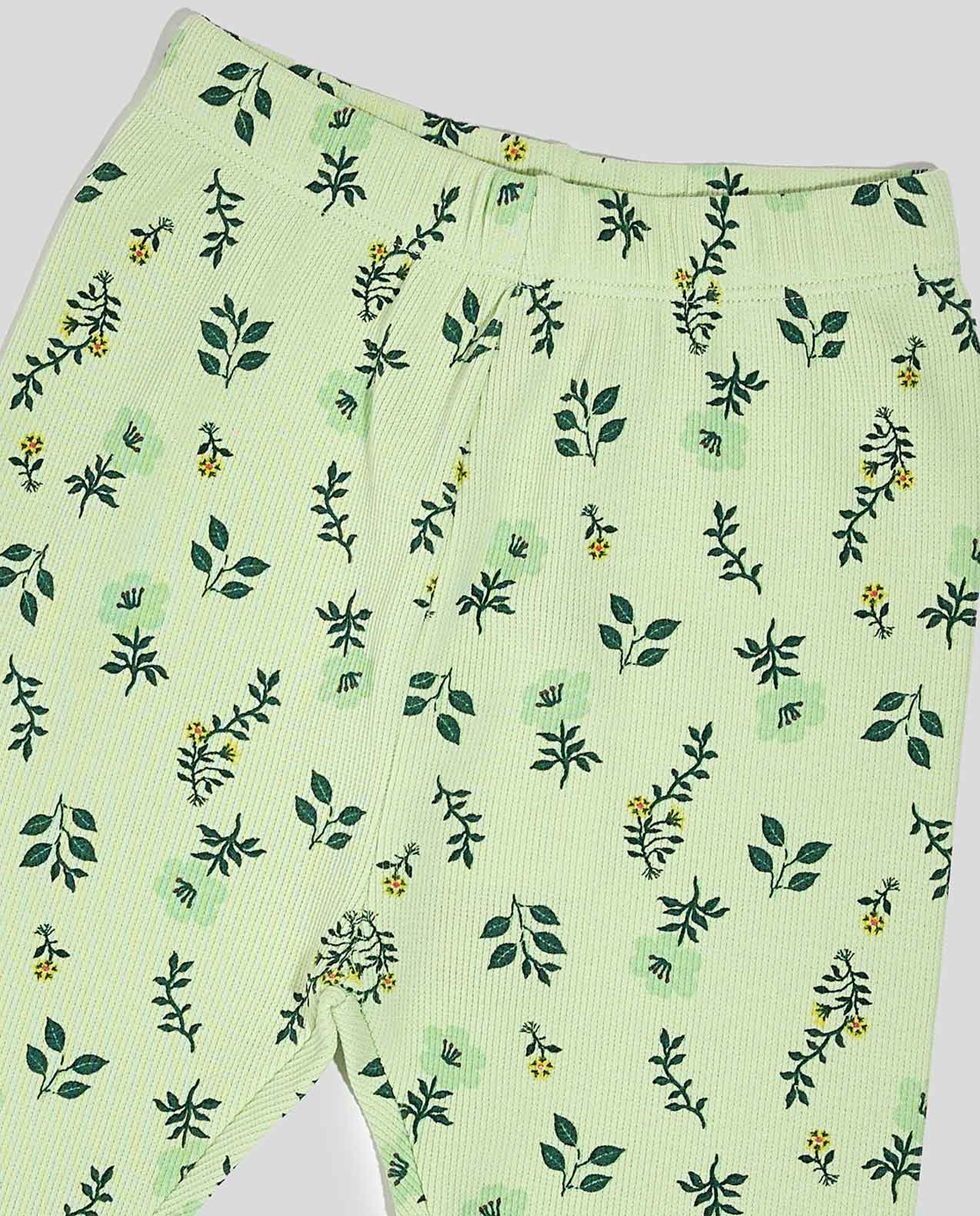 Printed Leggings with Elastic Waist