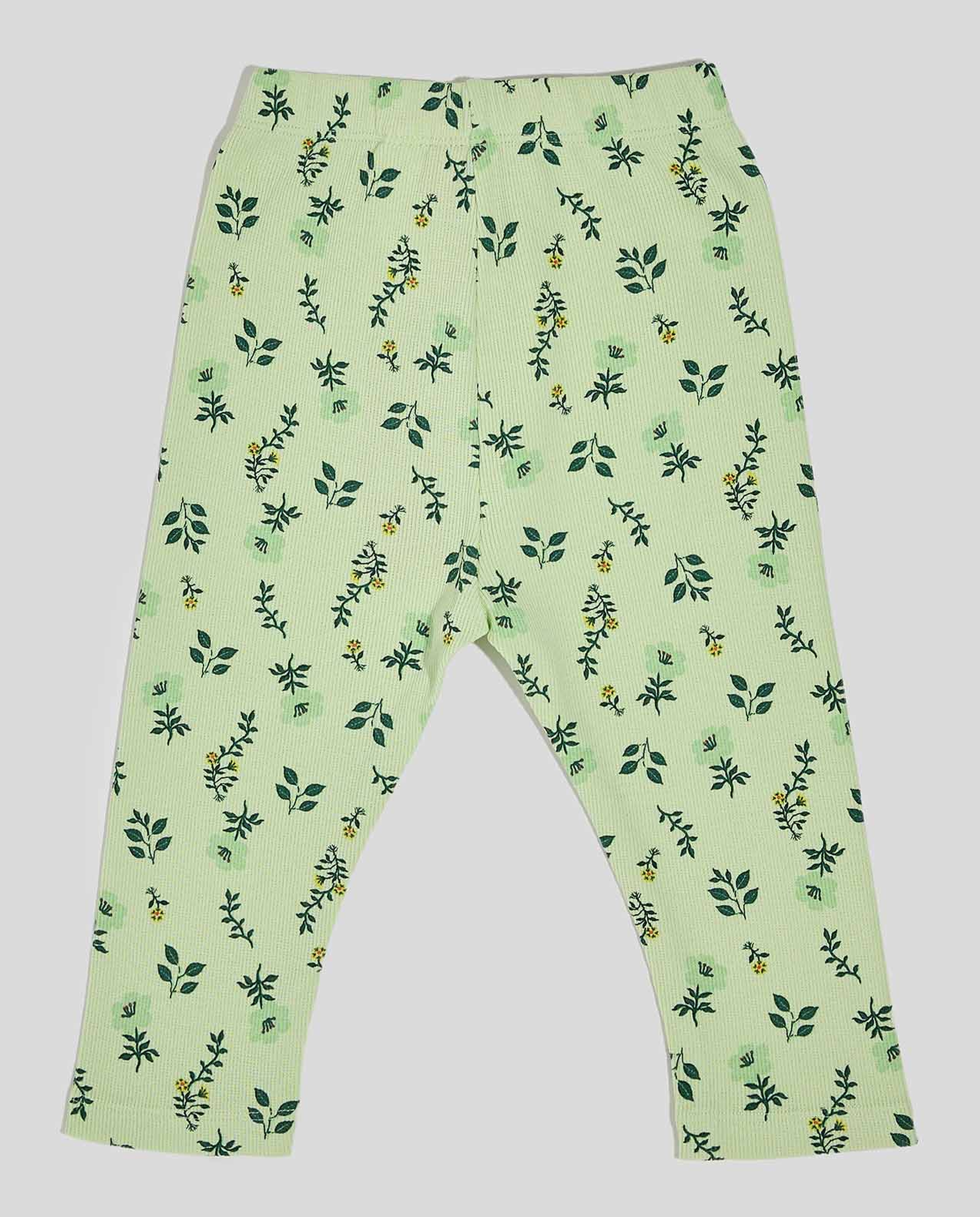 Printed Leggings with Elastic Waist