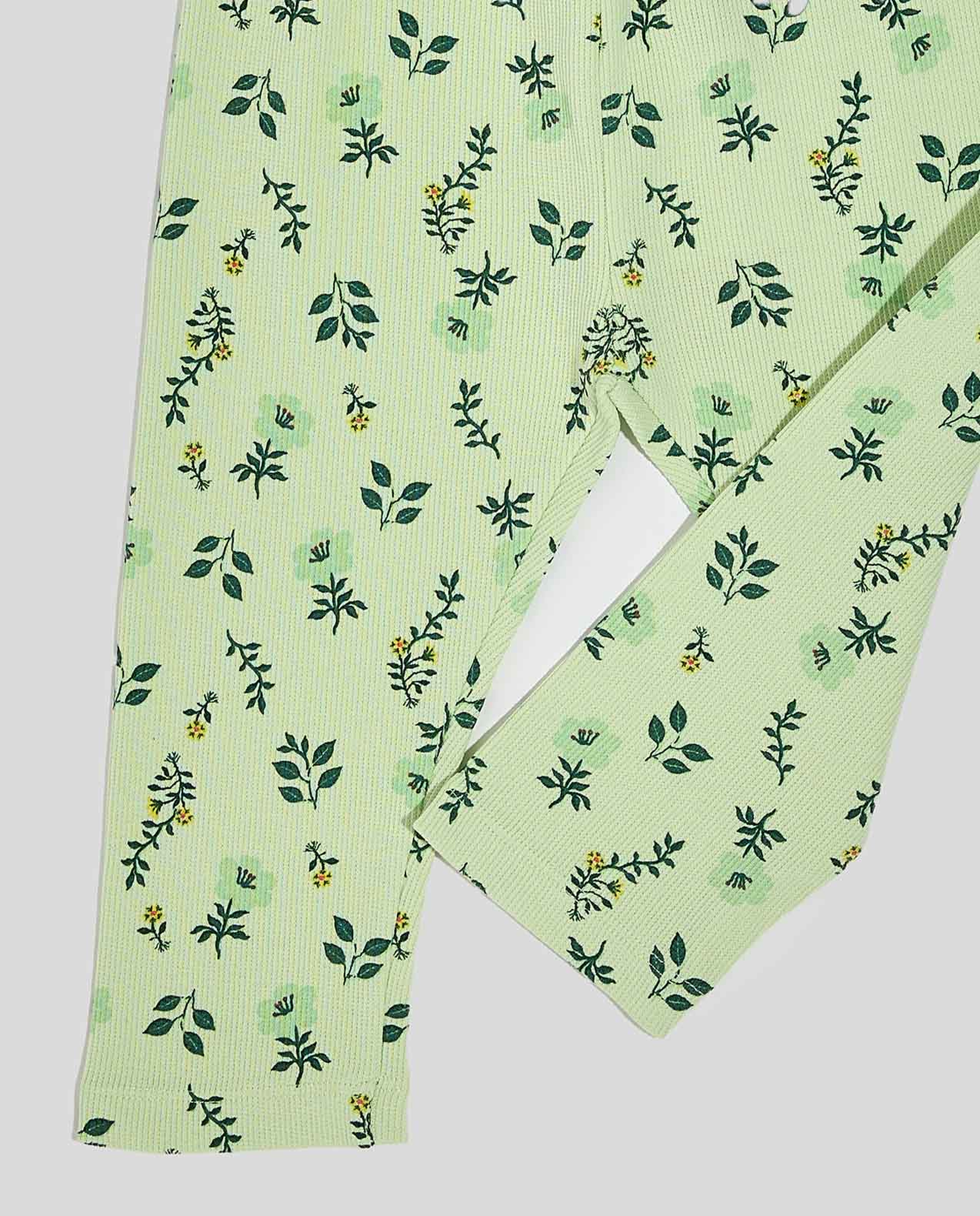 Printed Leggings with Elastic Waist