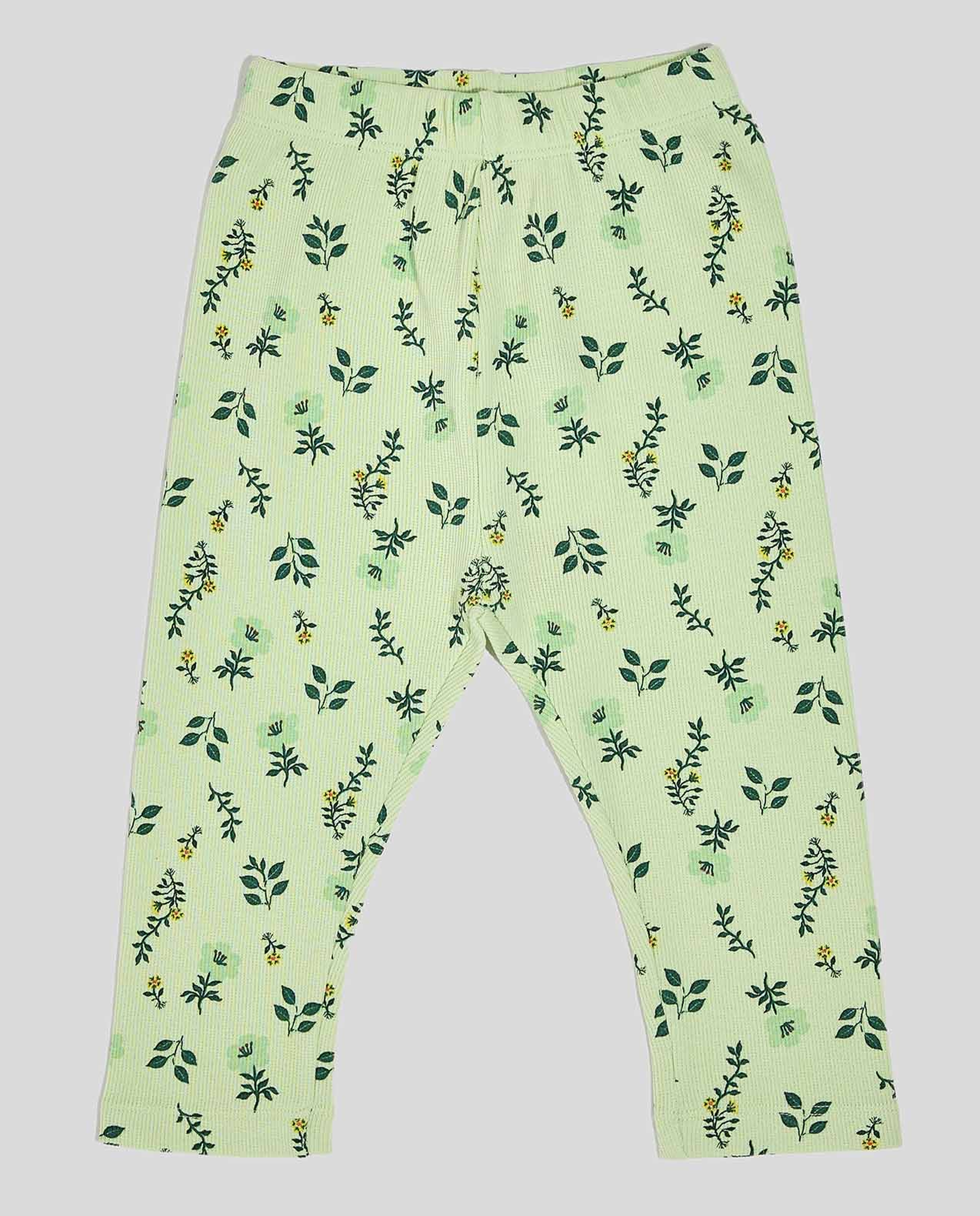 Printed Leggings with Elastic Waist