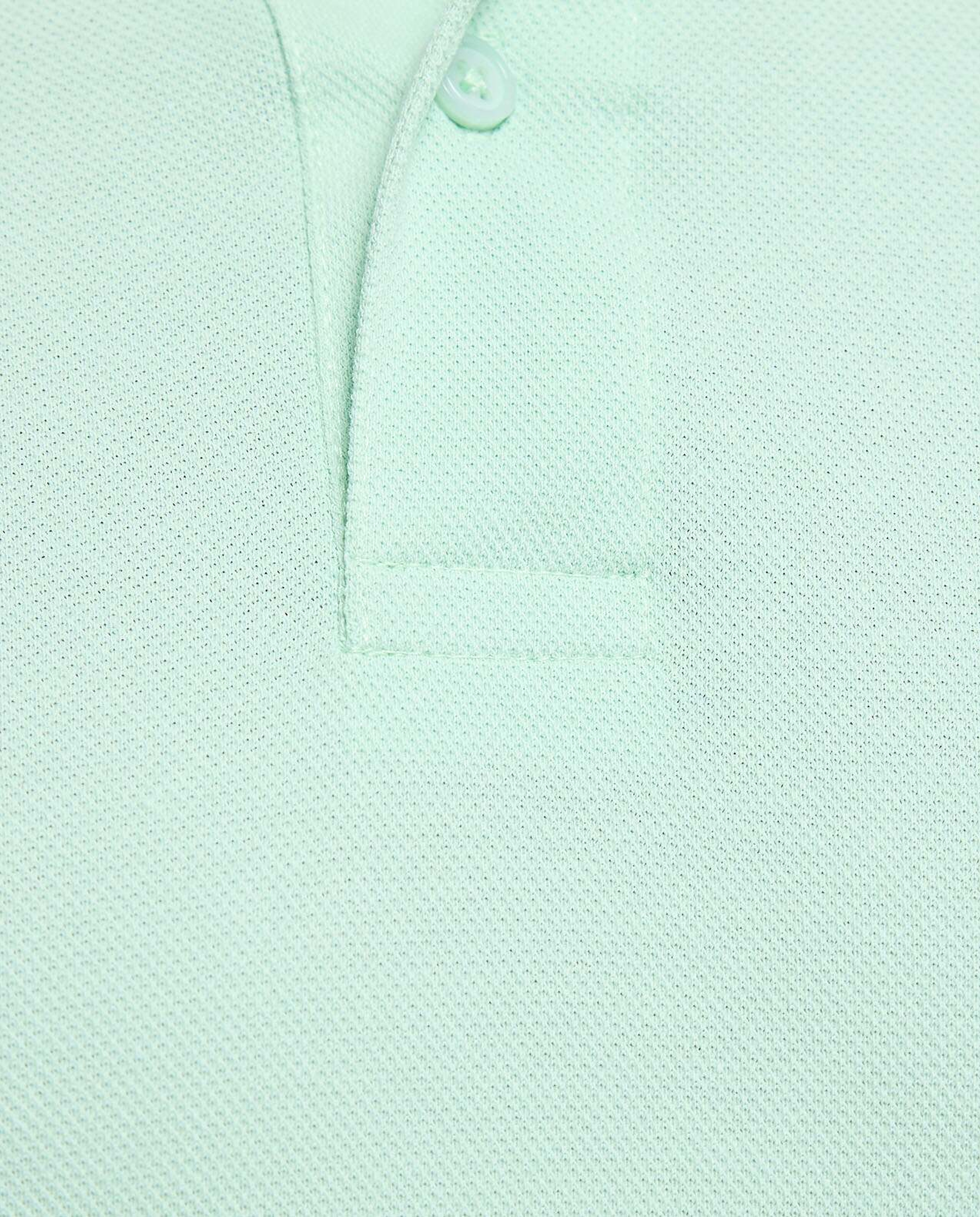 Solid Polo T-Shirt With Short Sleeves