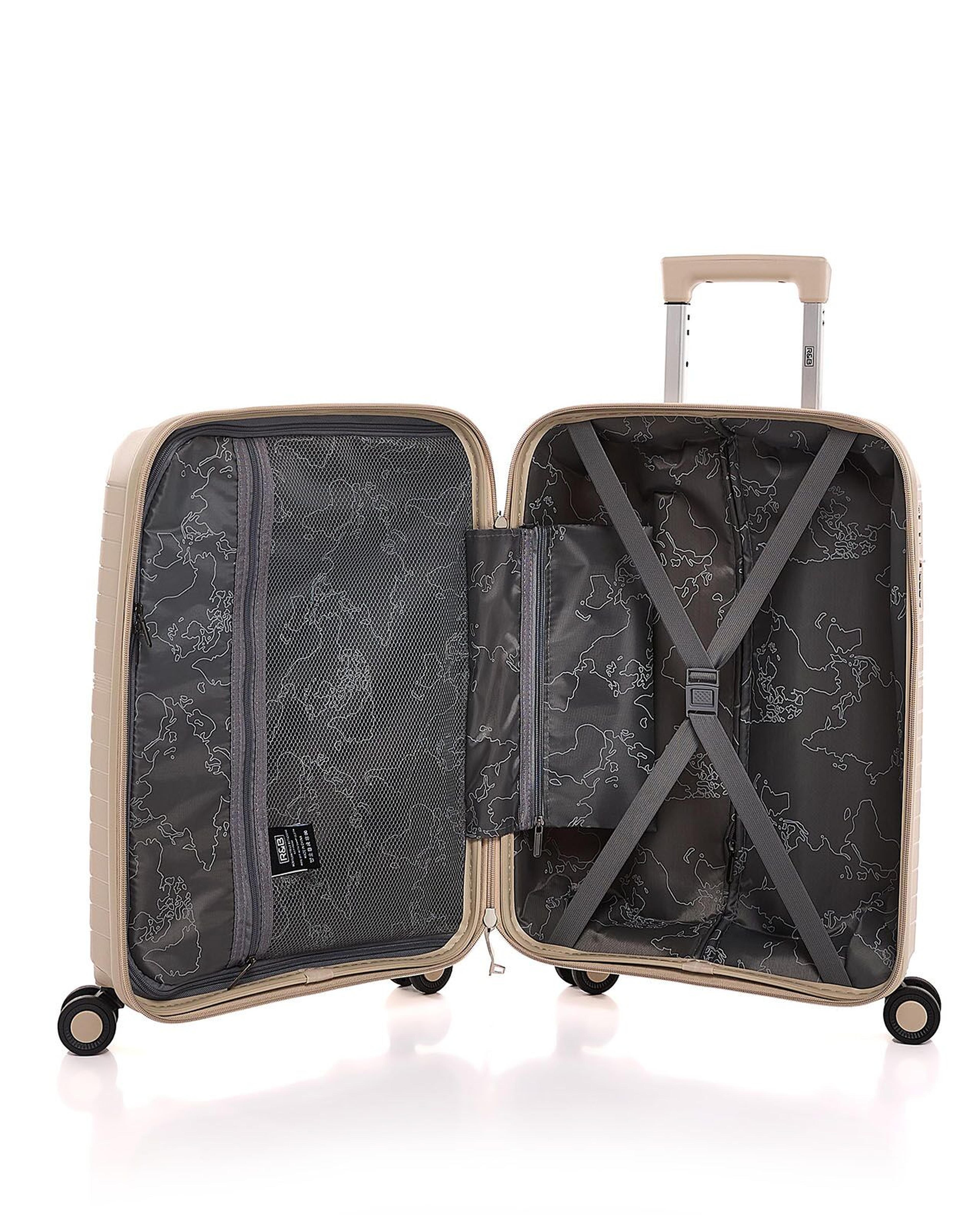 حقيبة ترولي صلبة