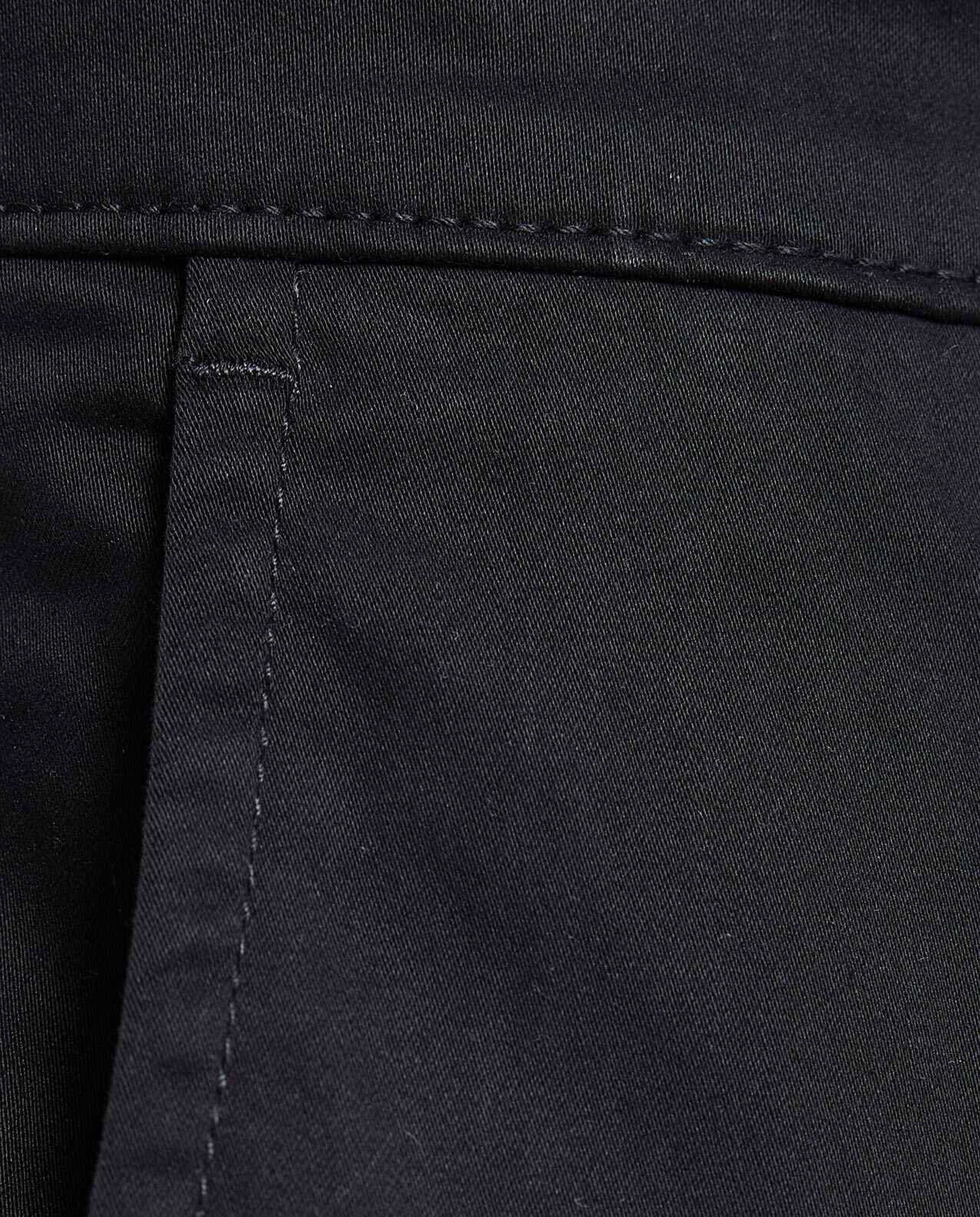 Solid Slim Fit Chinos with Button Closure
