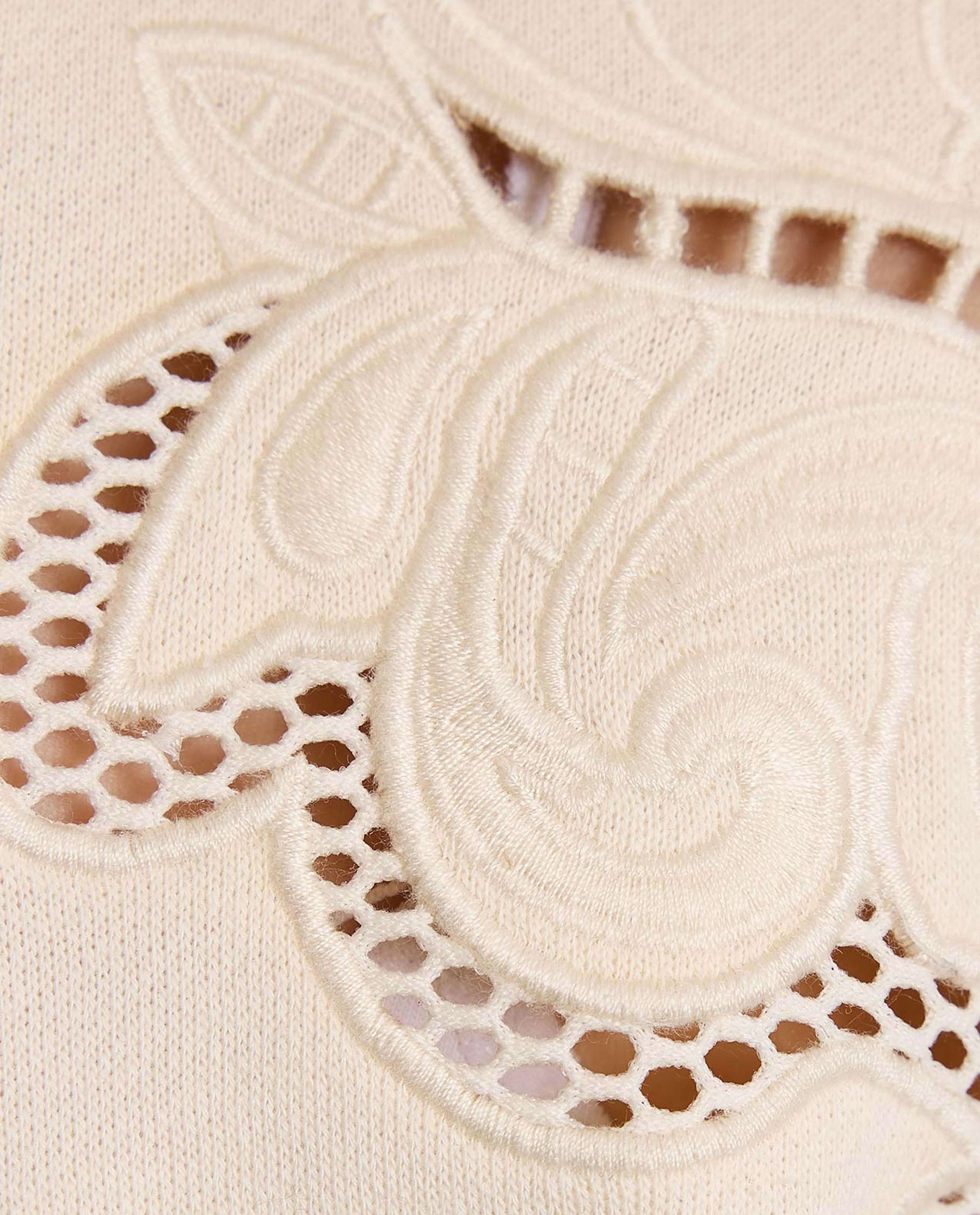 سويتشيرت برقبة مستديرة وأكمام طويلة