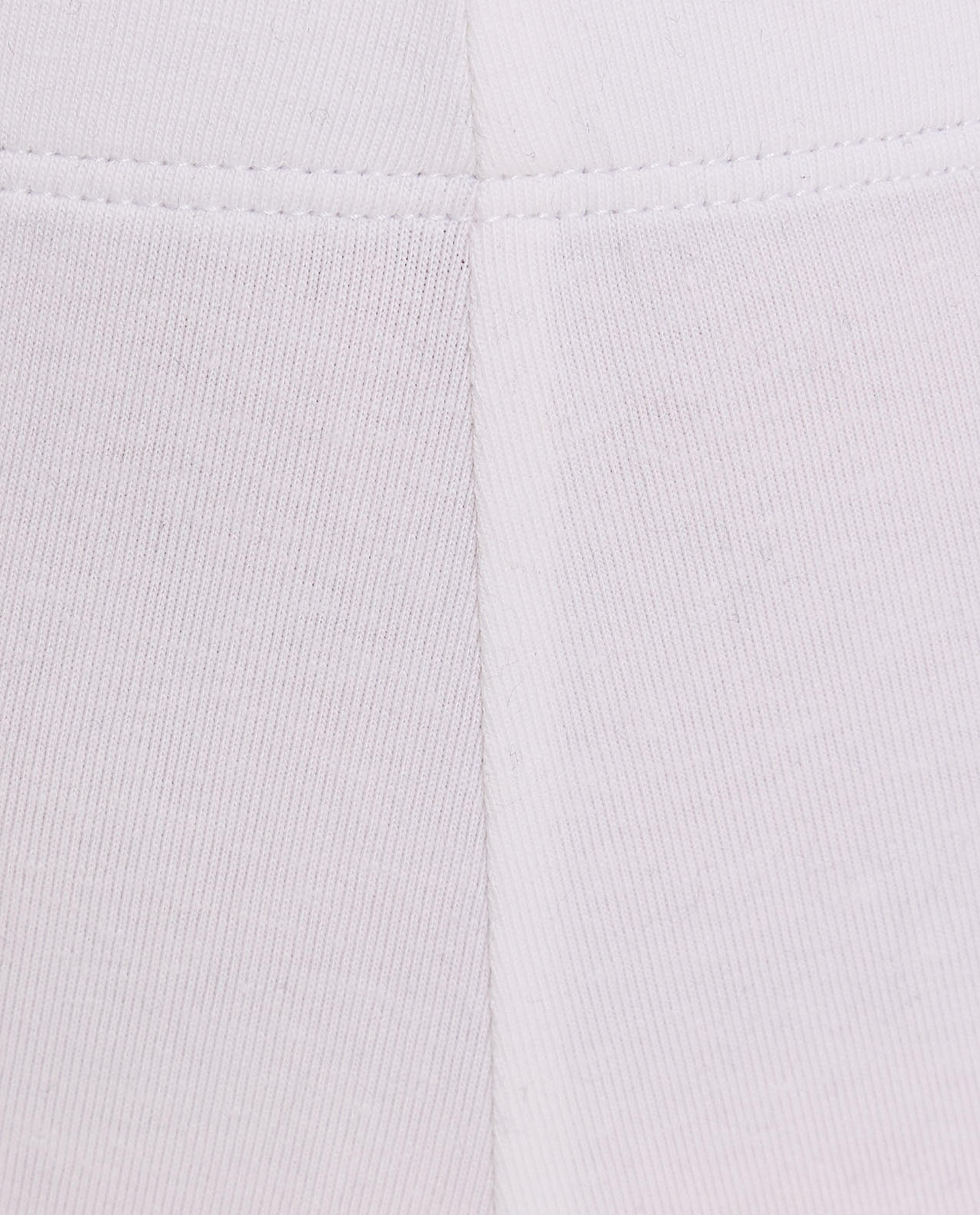 Solid Leggings with Elastic Waist