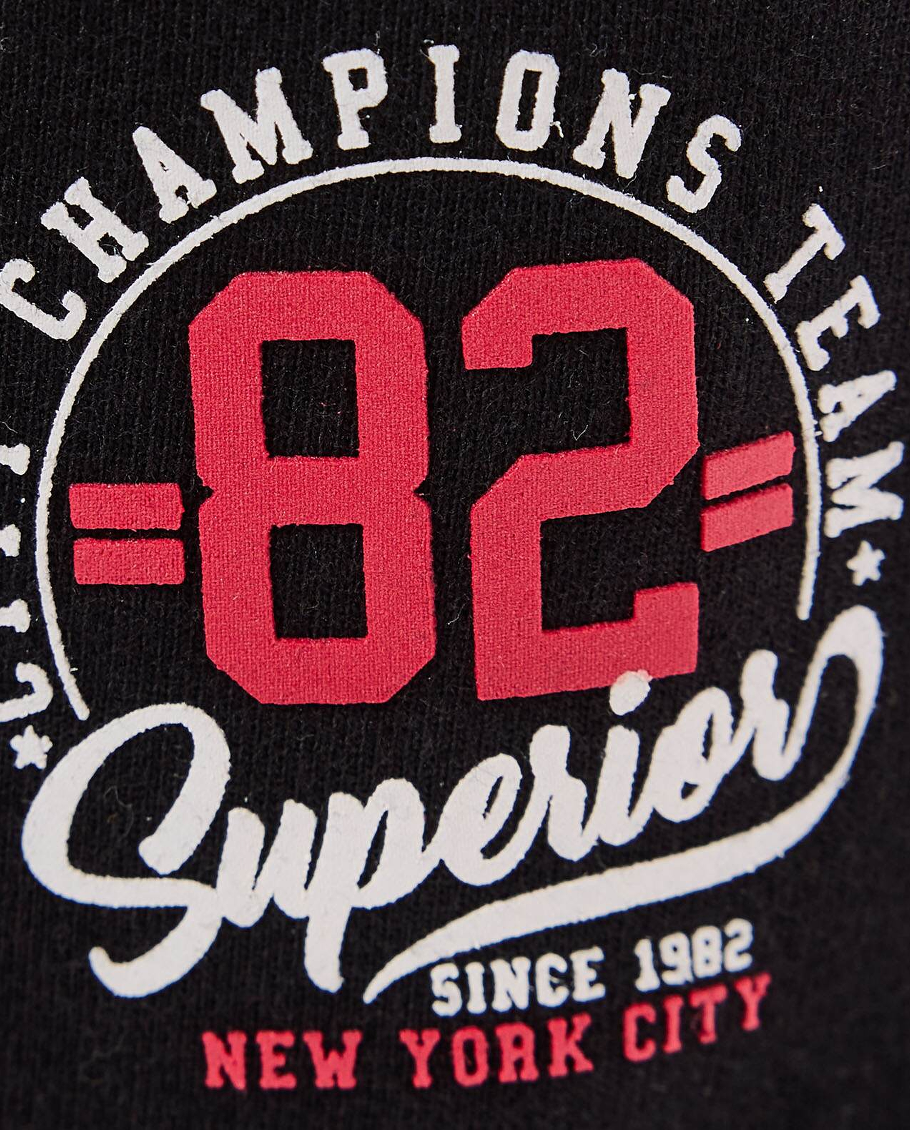 Print Detail Joggers with Drawstring Waist