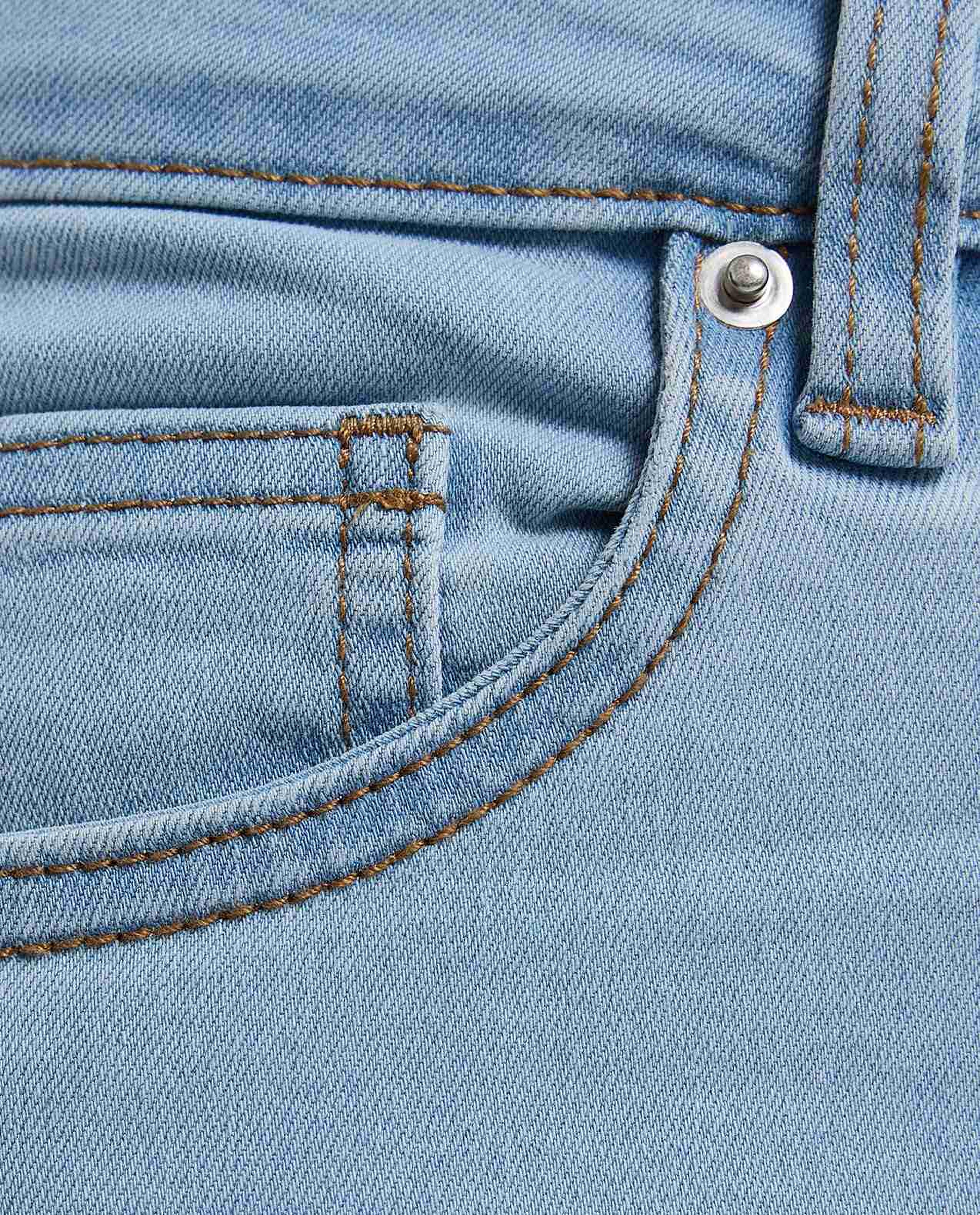 Solid Skinny Fit Jeans with Button Closure