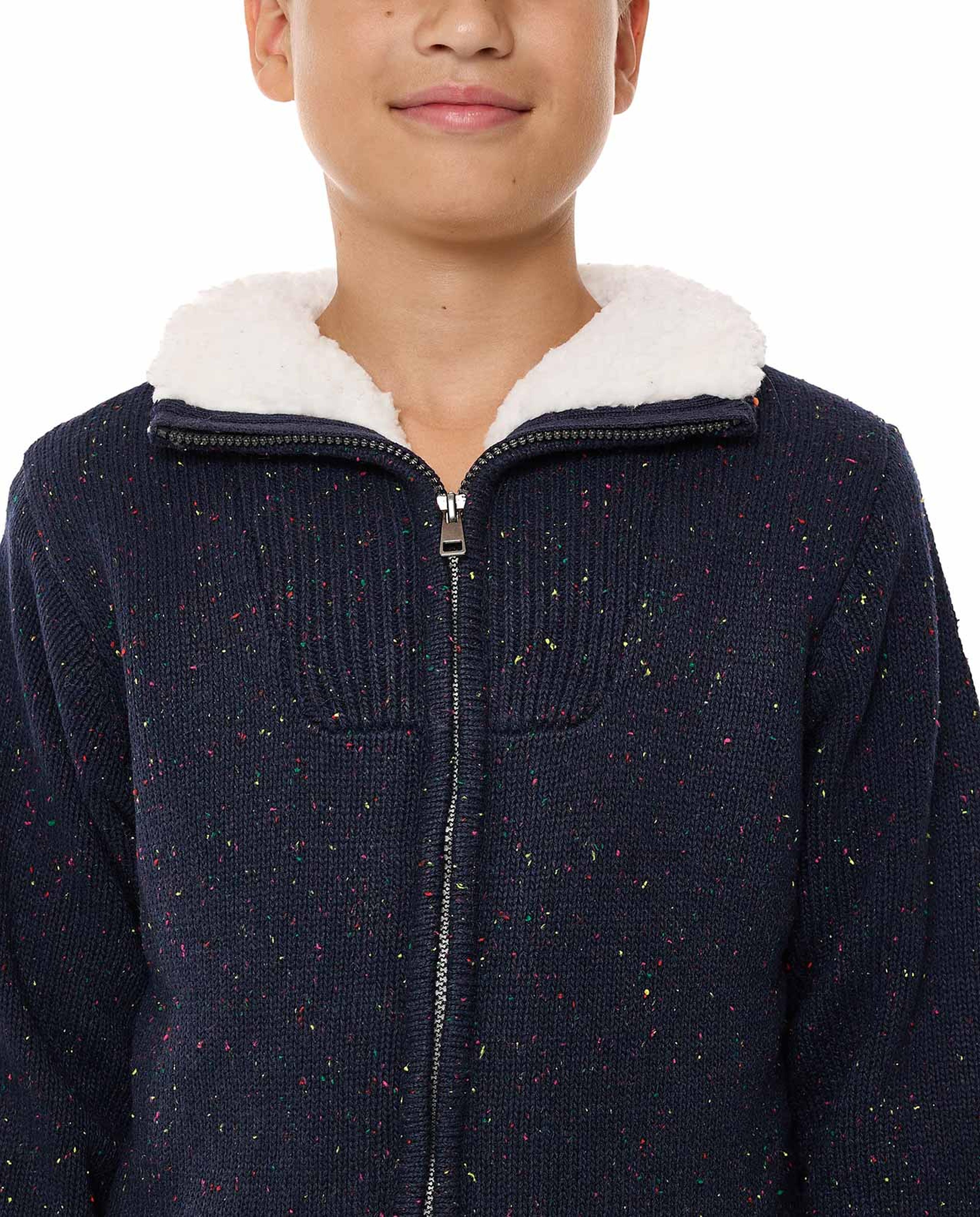 كارديجان محبوك بسحاب