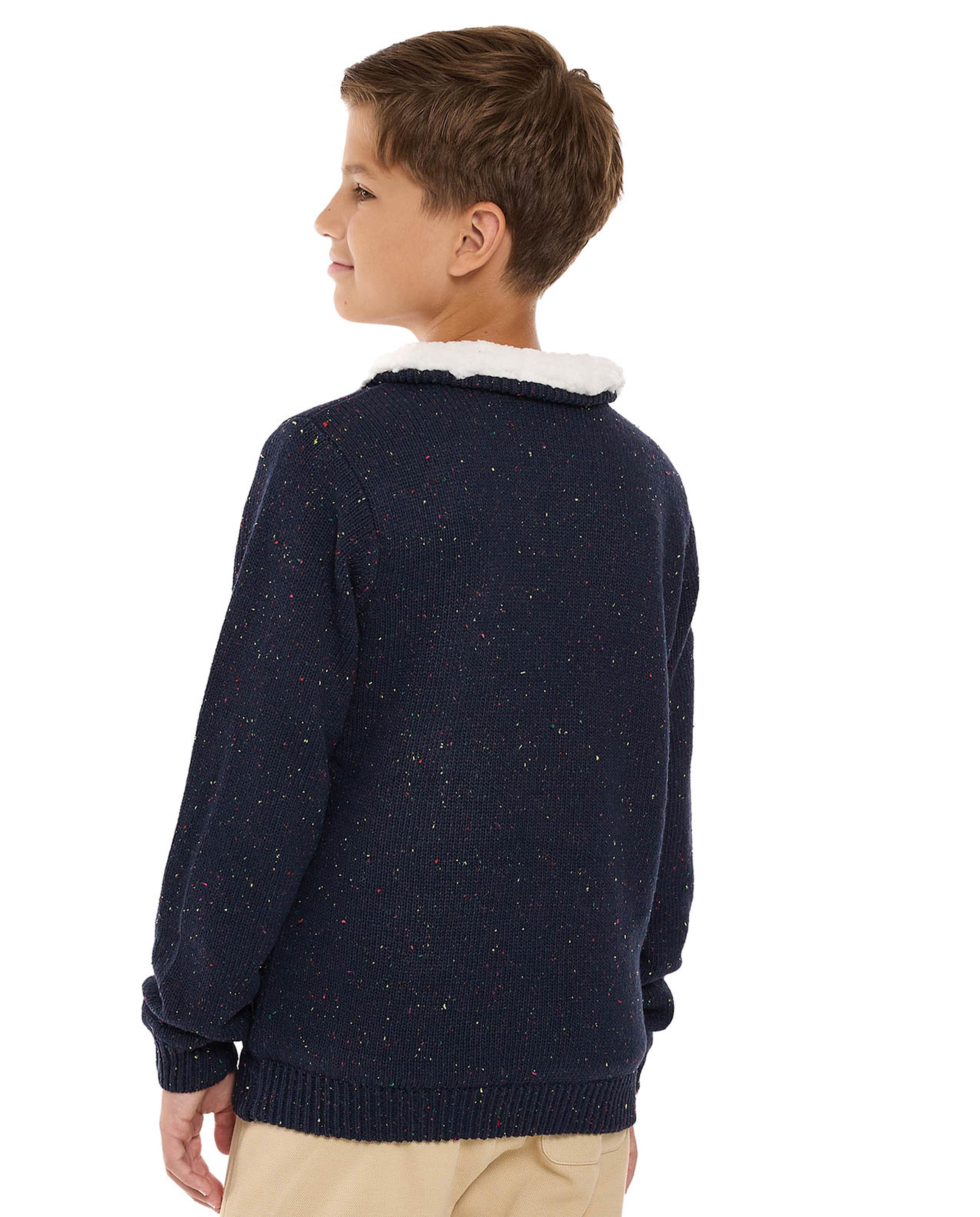 كارديجان محبوك بسحاب