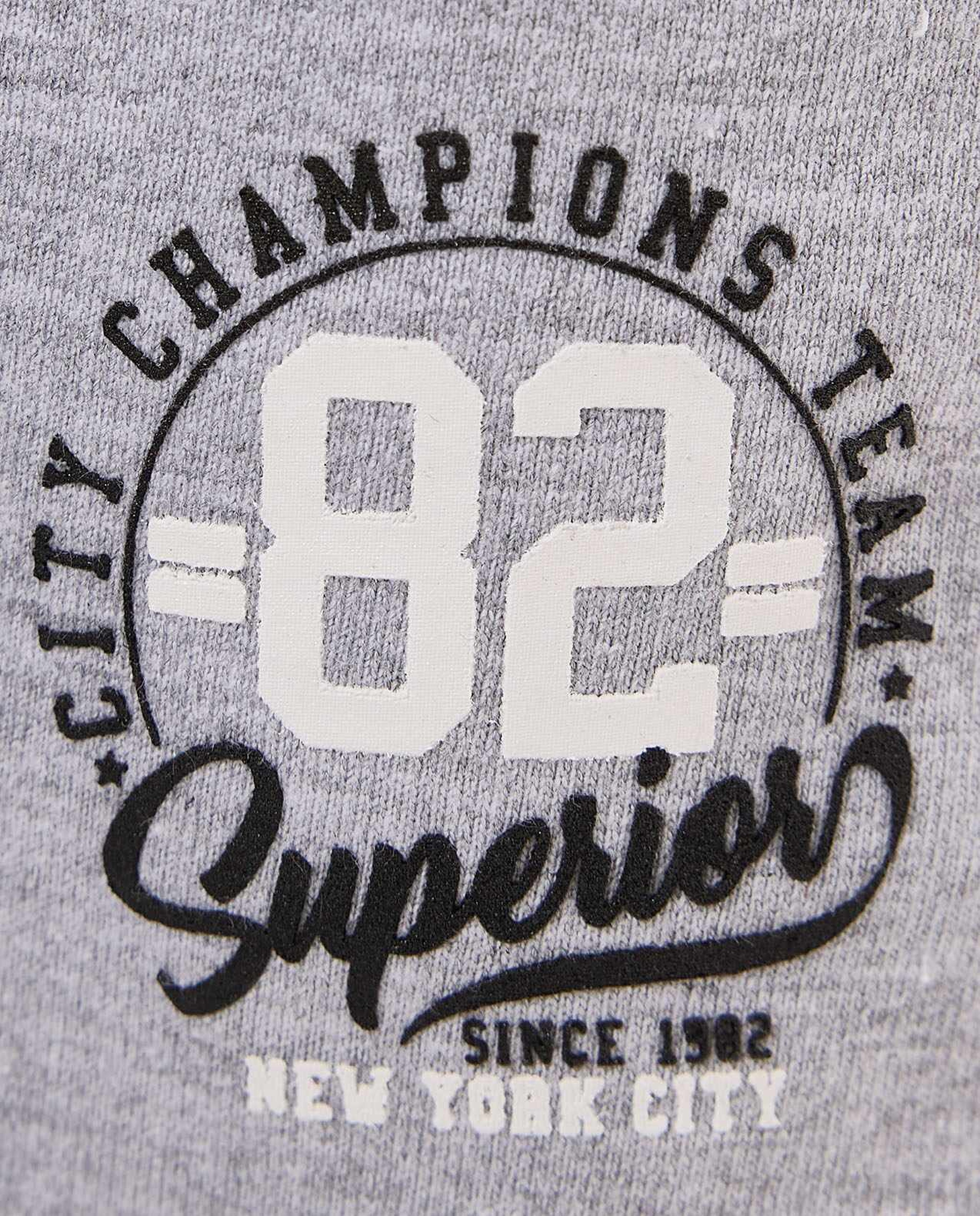 Print Detail Joggers with Drawstring Waist