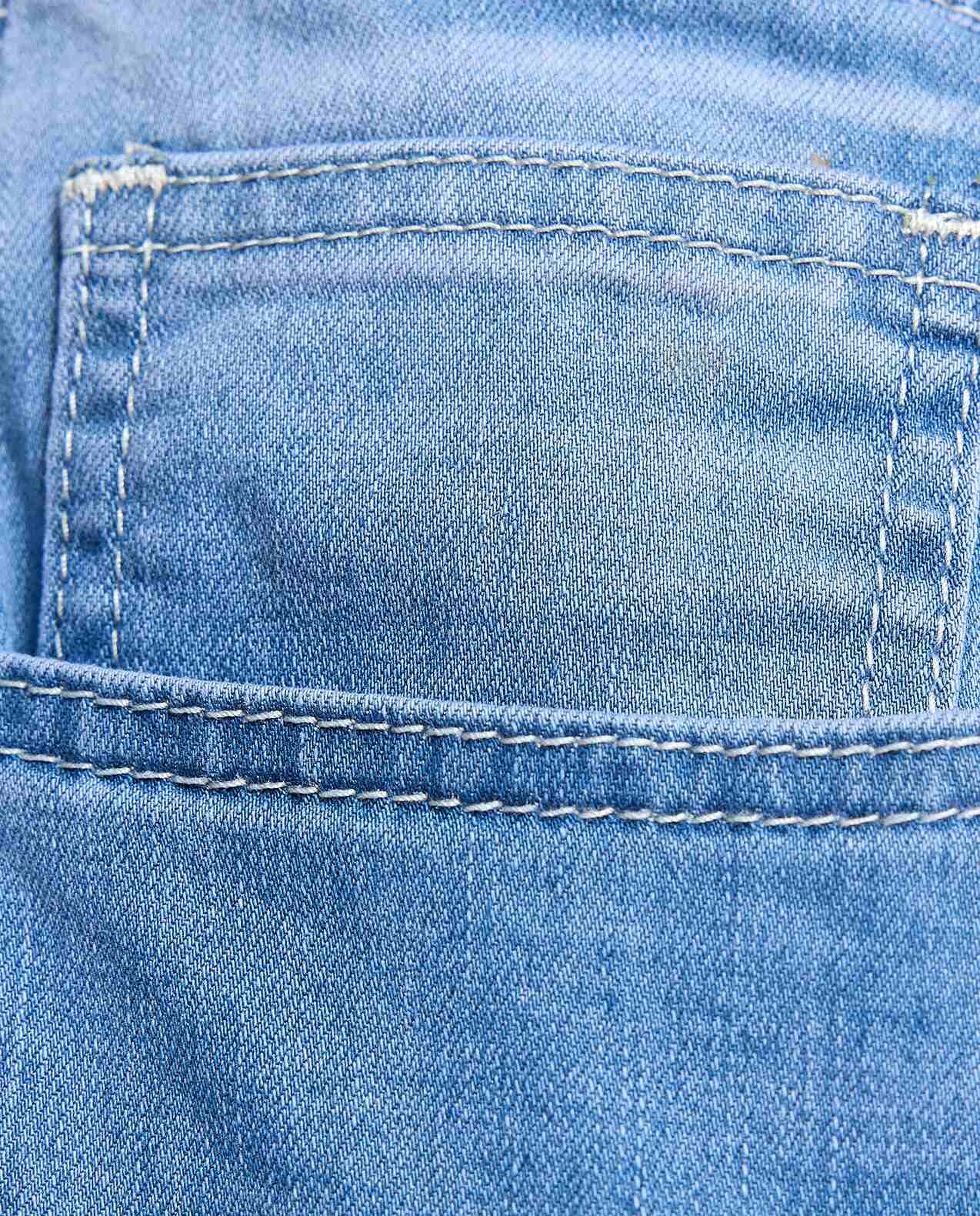 Solid Slim Fit Jeans with Button Closure