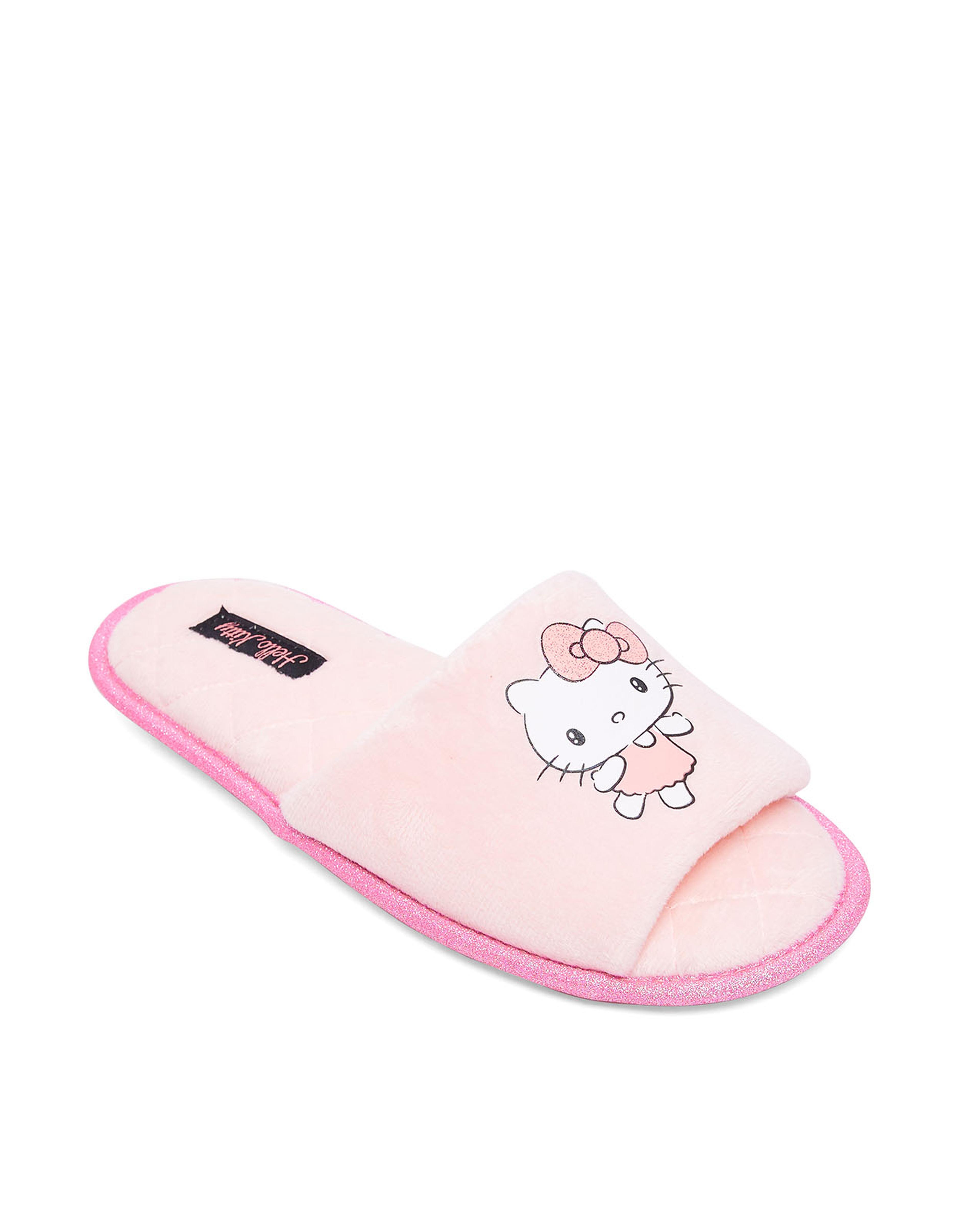 شبشب غرفة نوم بطبعة هيلو كيتي