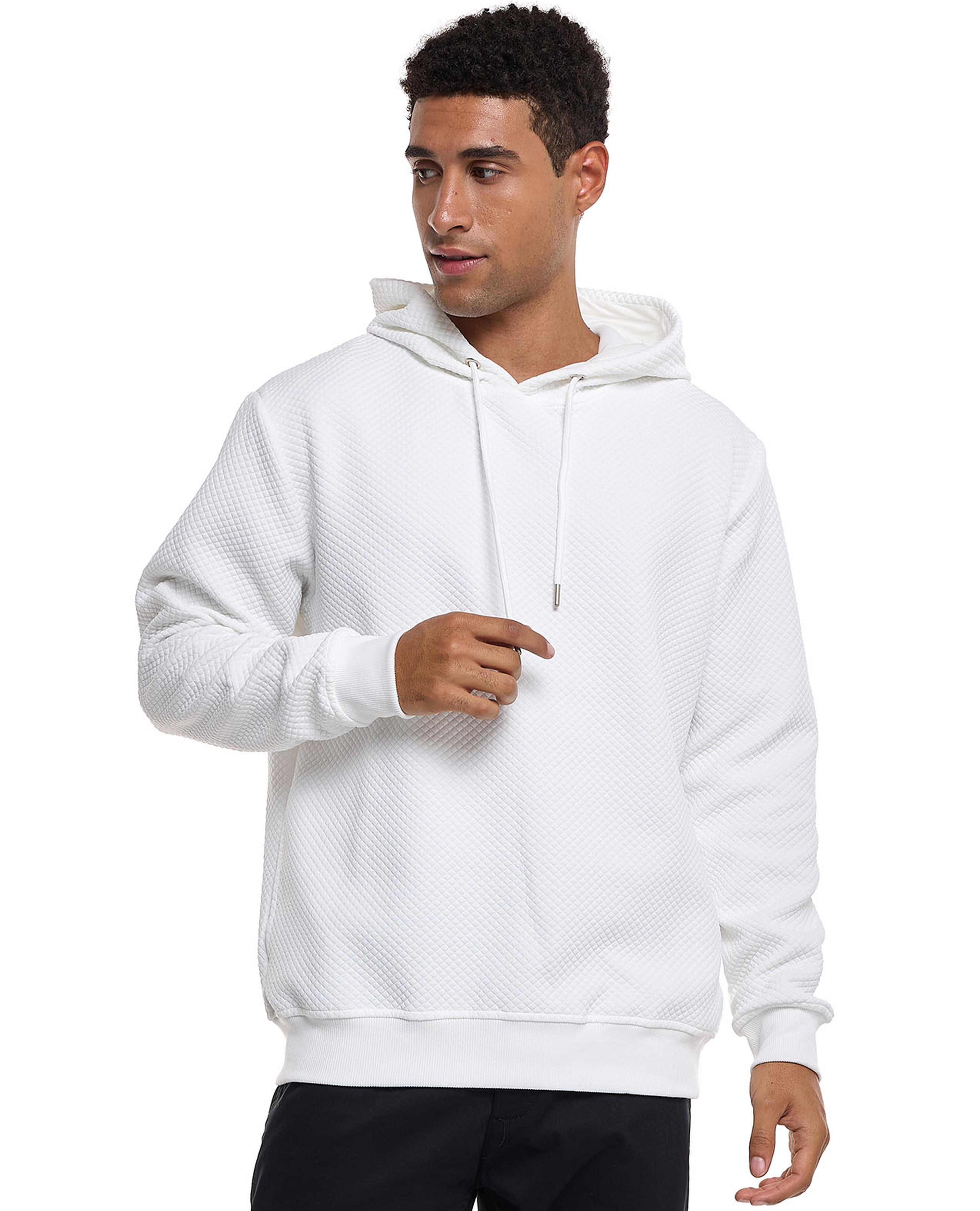 هودي سادة باكمام طويلة