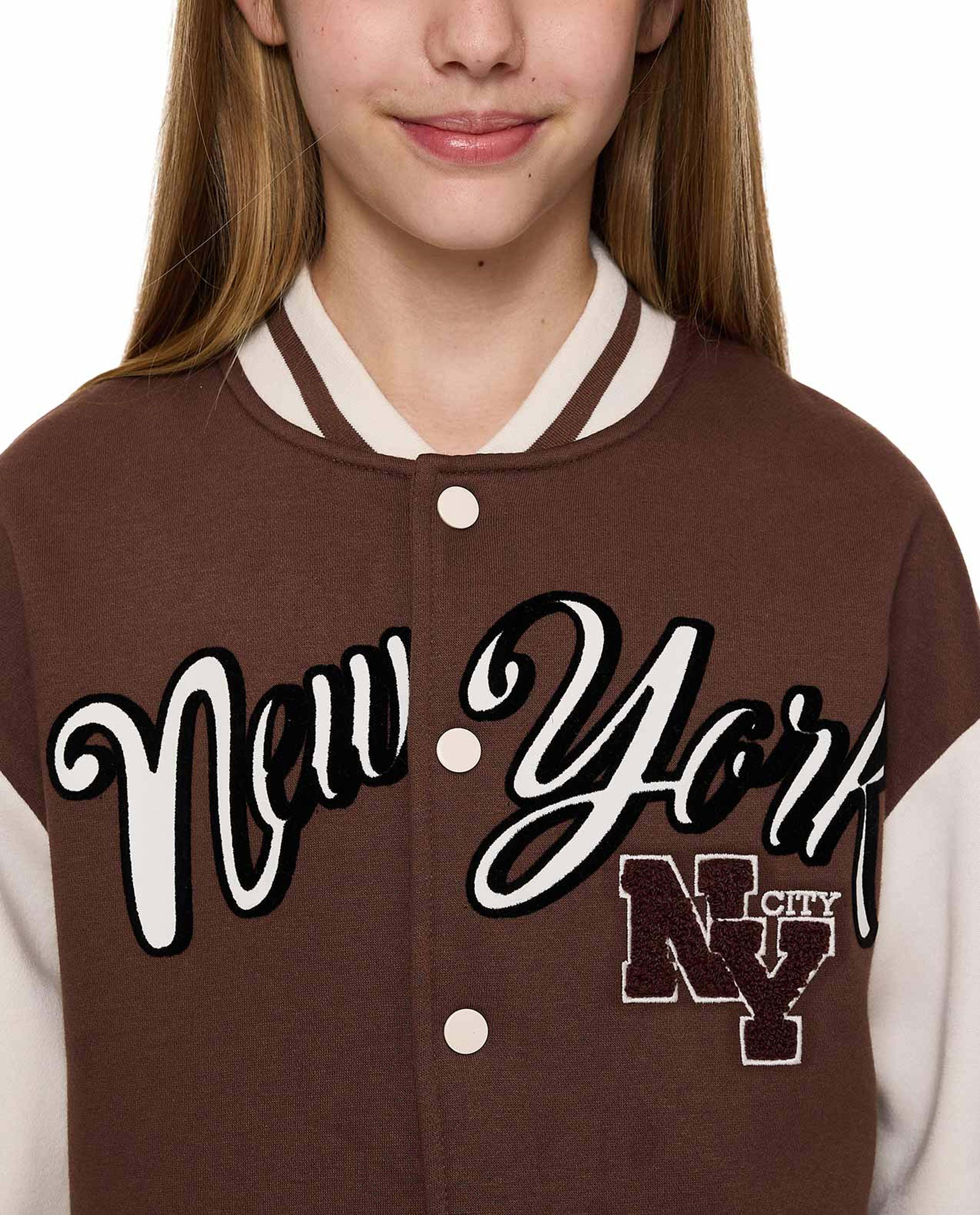 جاكيت فارسيتي بأزرار كبس