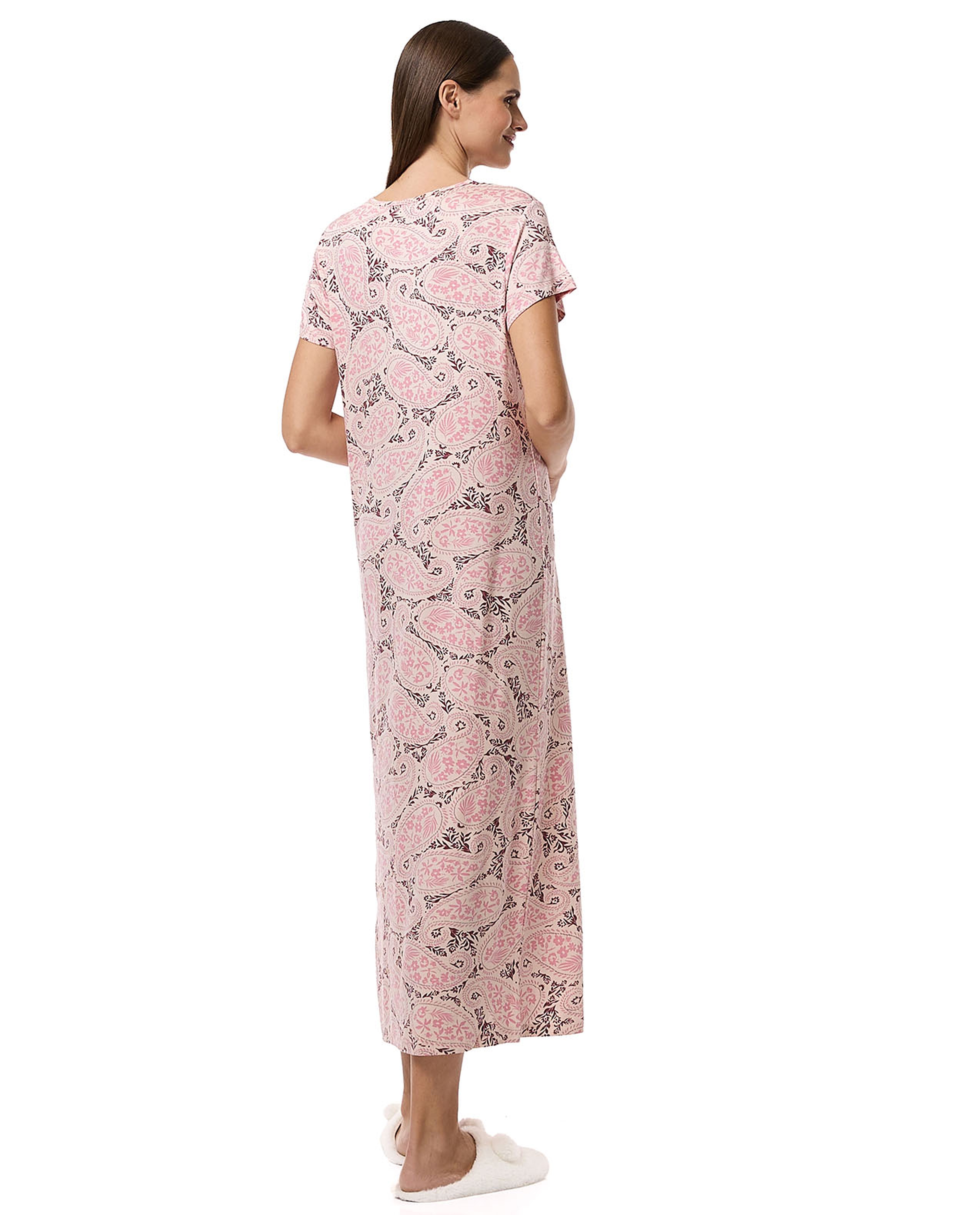 Paisley Print Nightgown