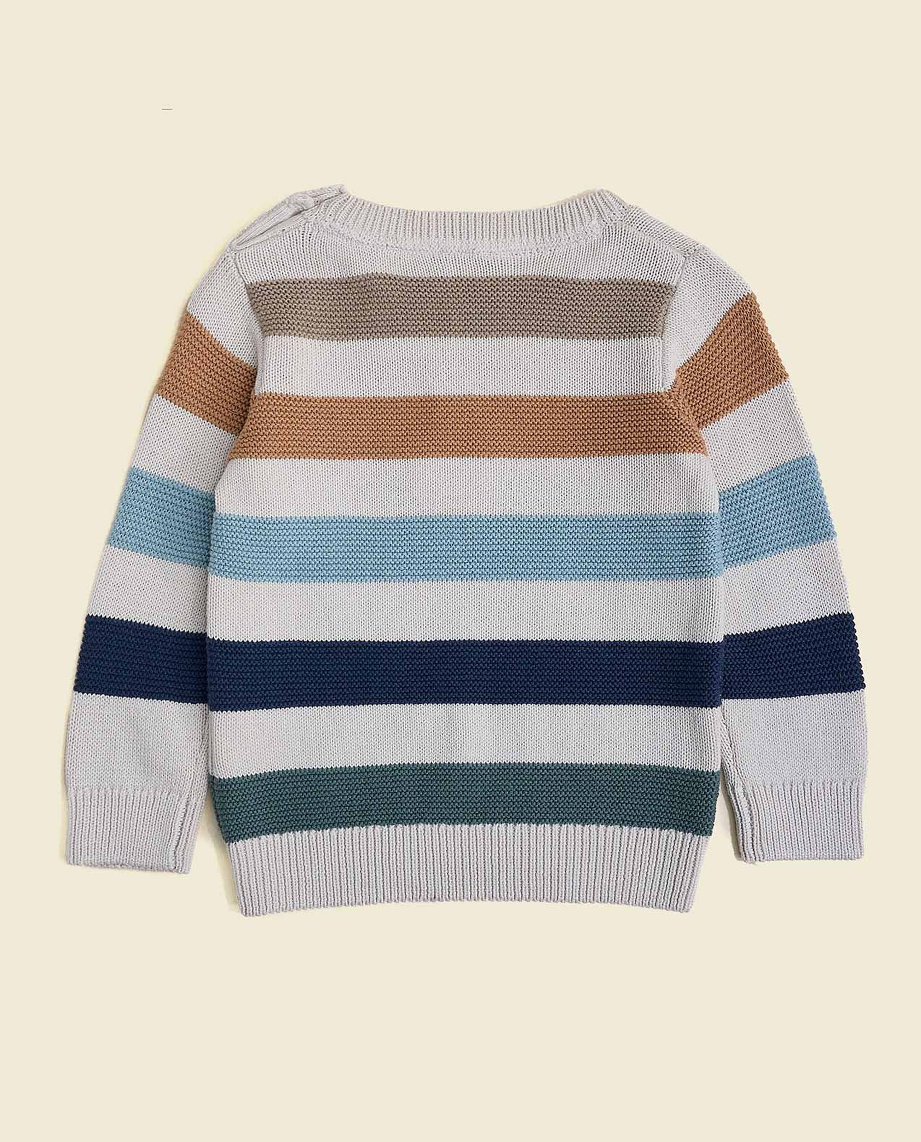 سترة كم طويل مخططة