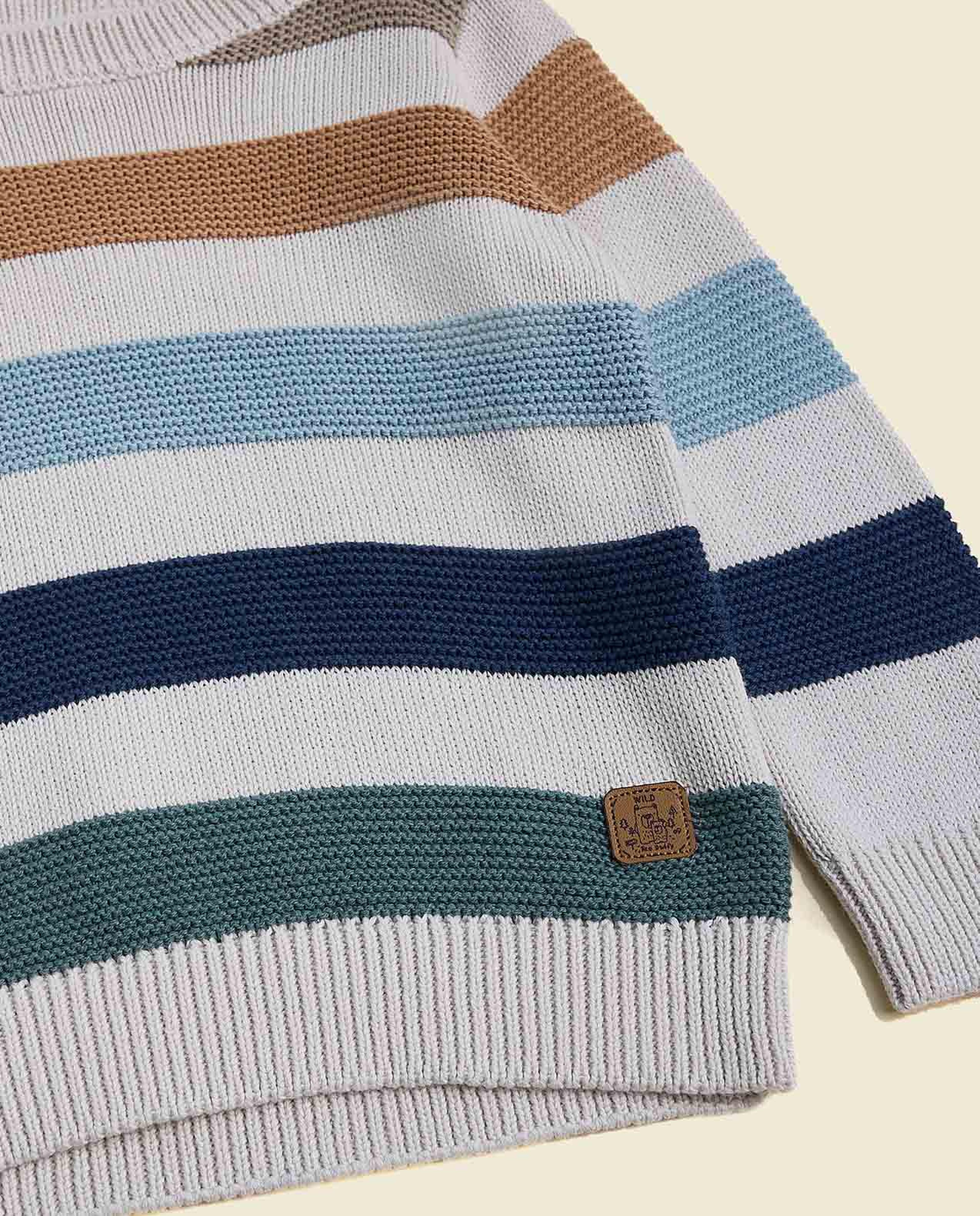 سترة كم طويل مخططة