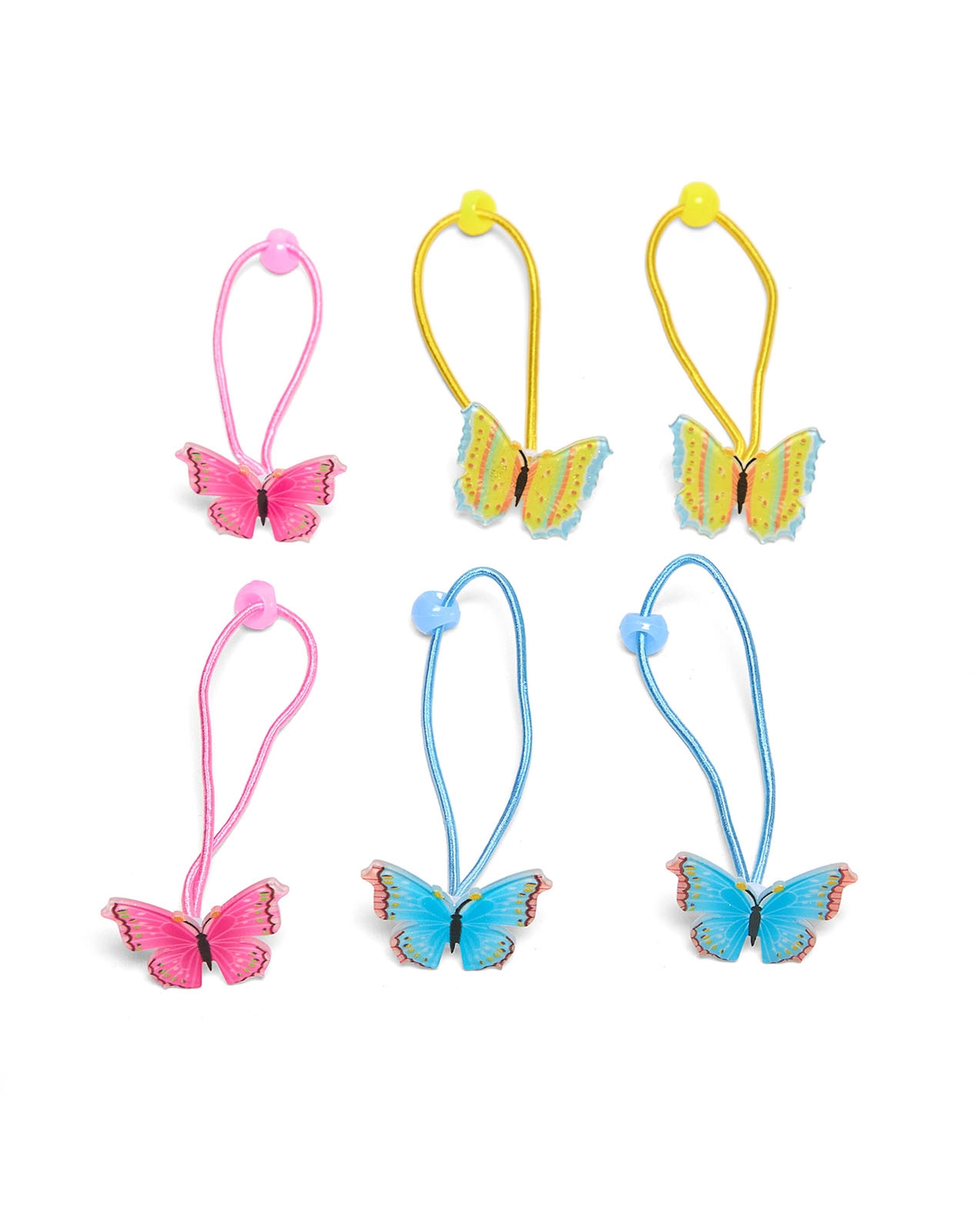 طقم ربطات شعر مزخرفة