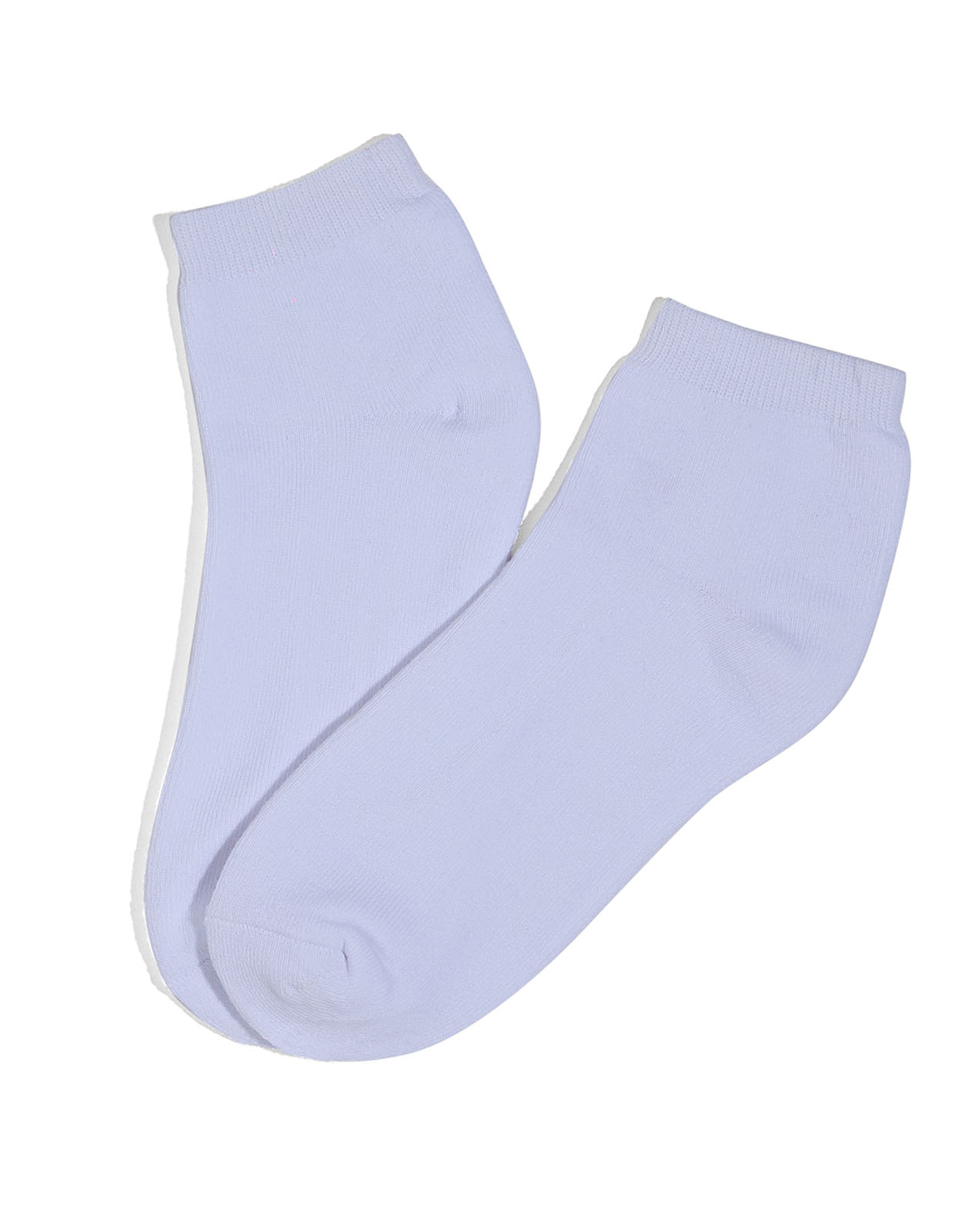 طقم جوارب كاحل سادة - 3 أزواج