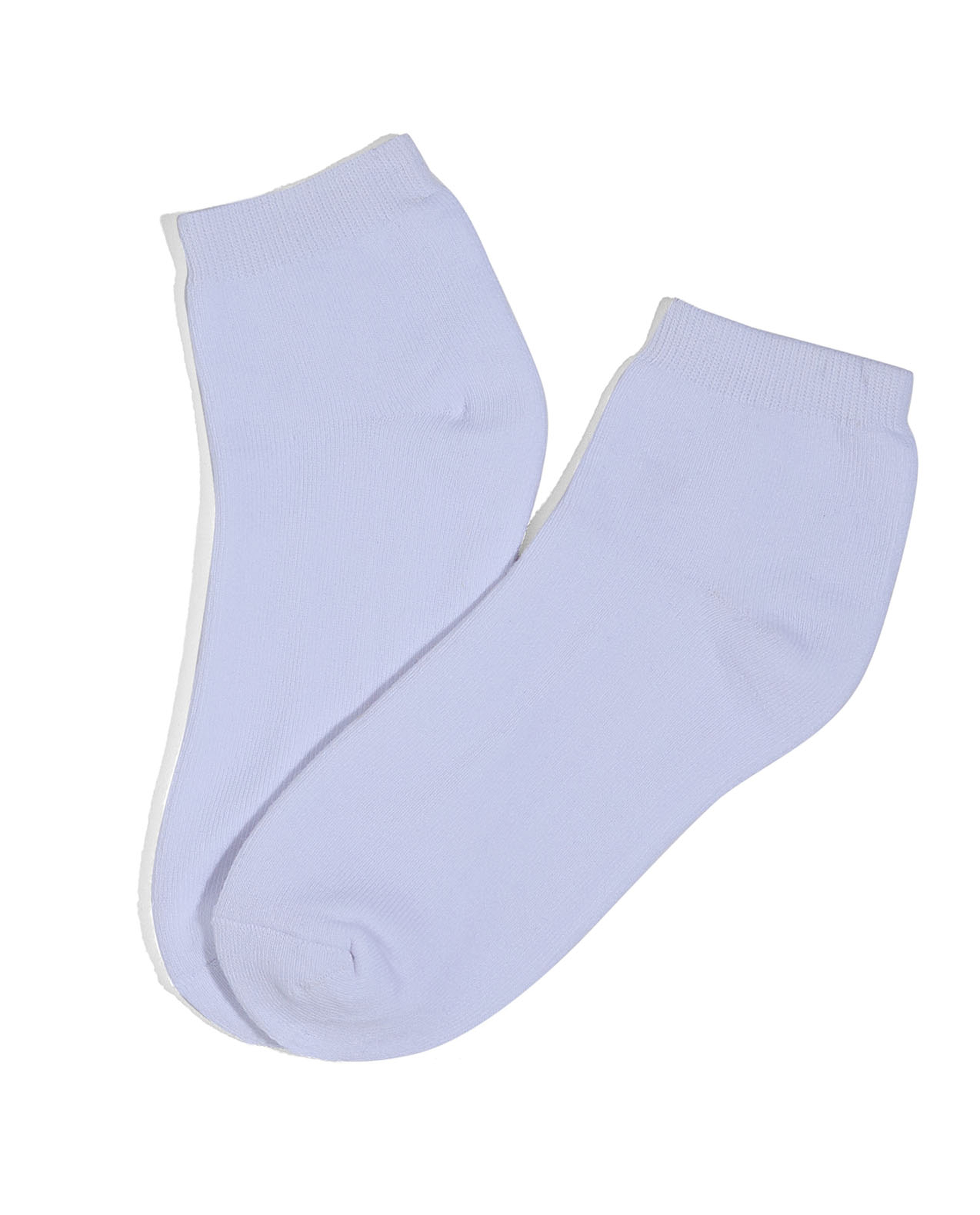 طقم جوارب كاحل سادة - 3 أزواج