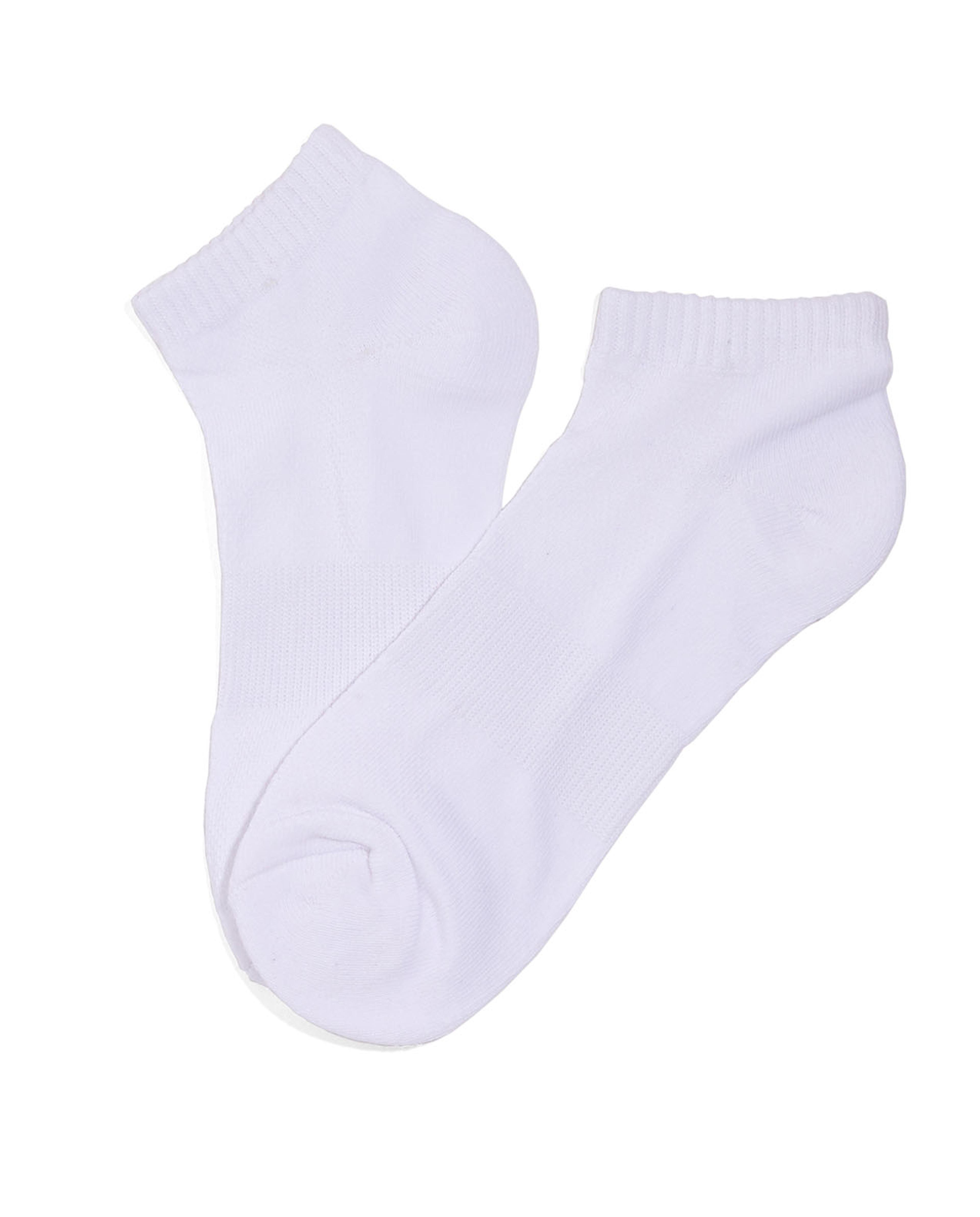 طقم جوارب كاحل سادة - 3 أزواج