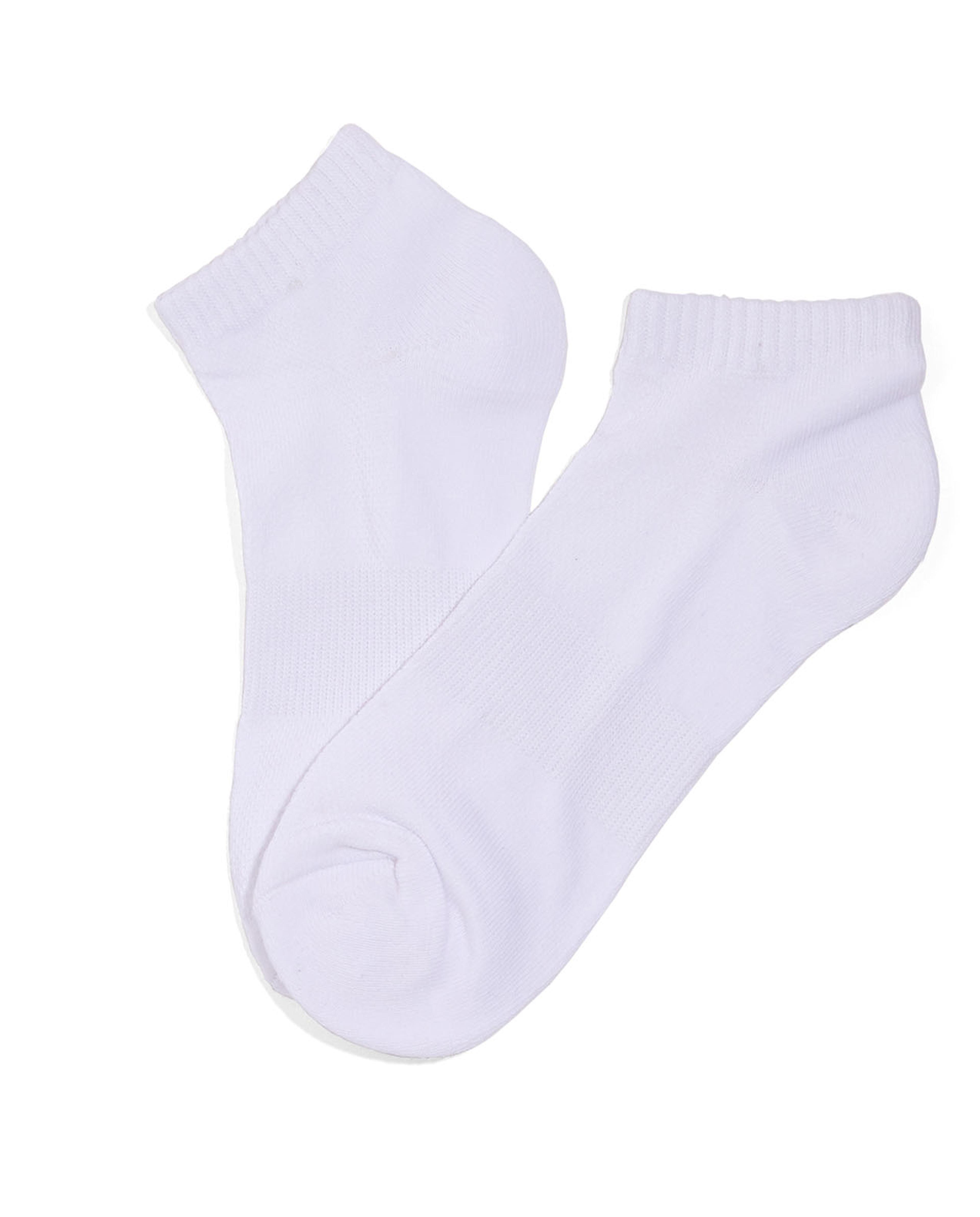 طقم جوارب كاحل سادة - 3 أزواج