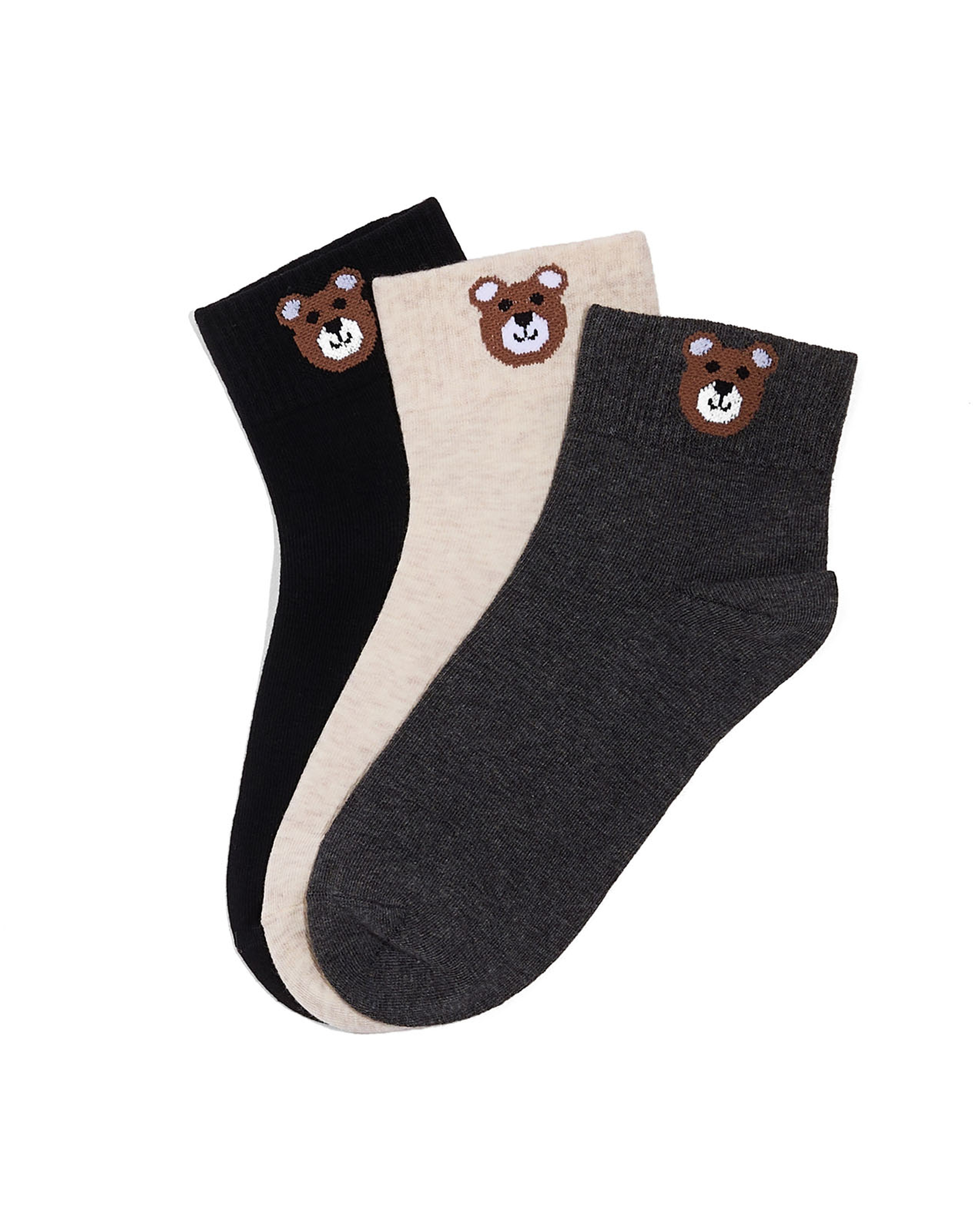 3 Pack Ankle Socks