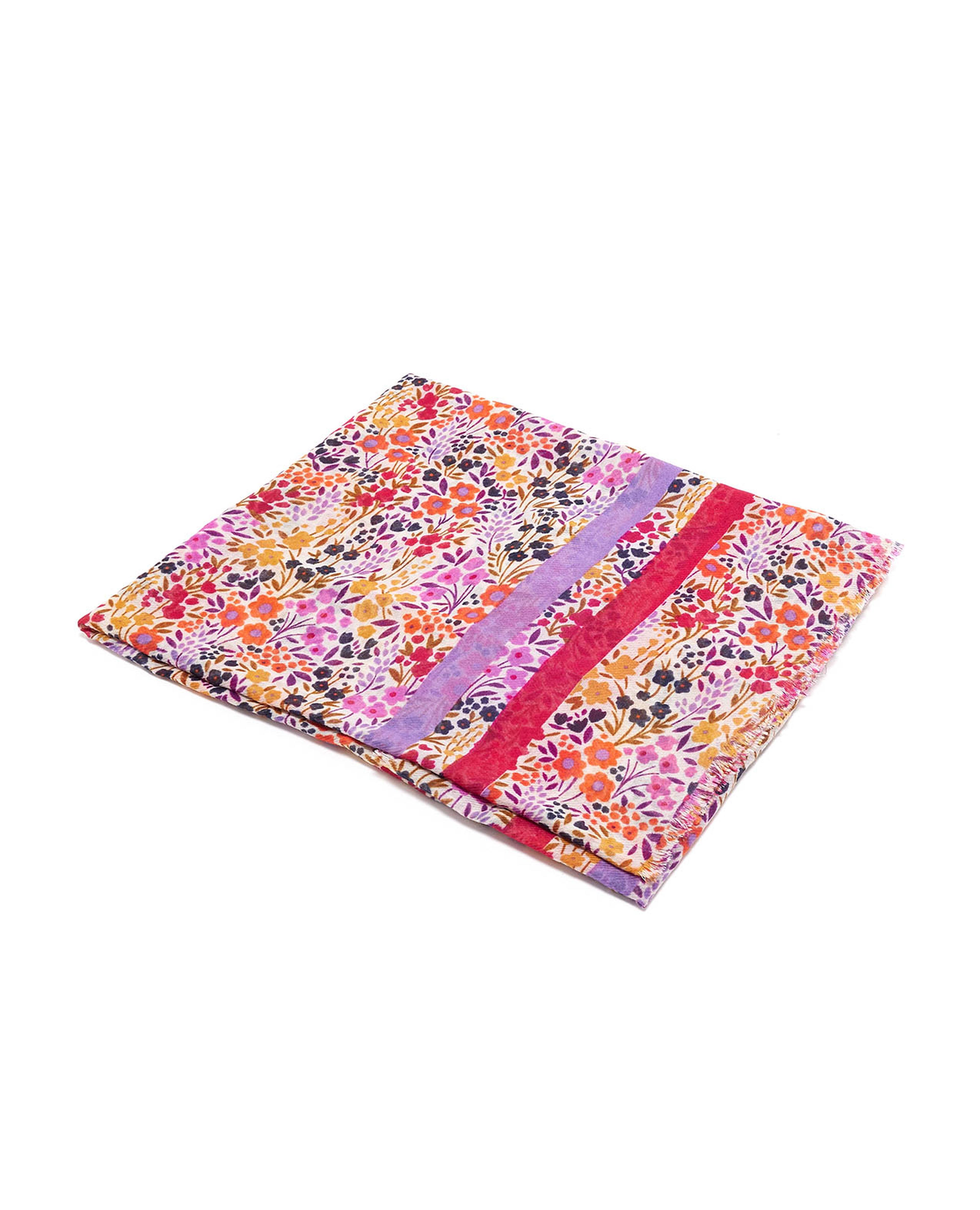 Floral Print Scarf