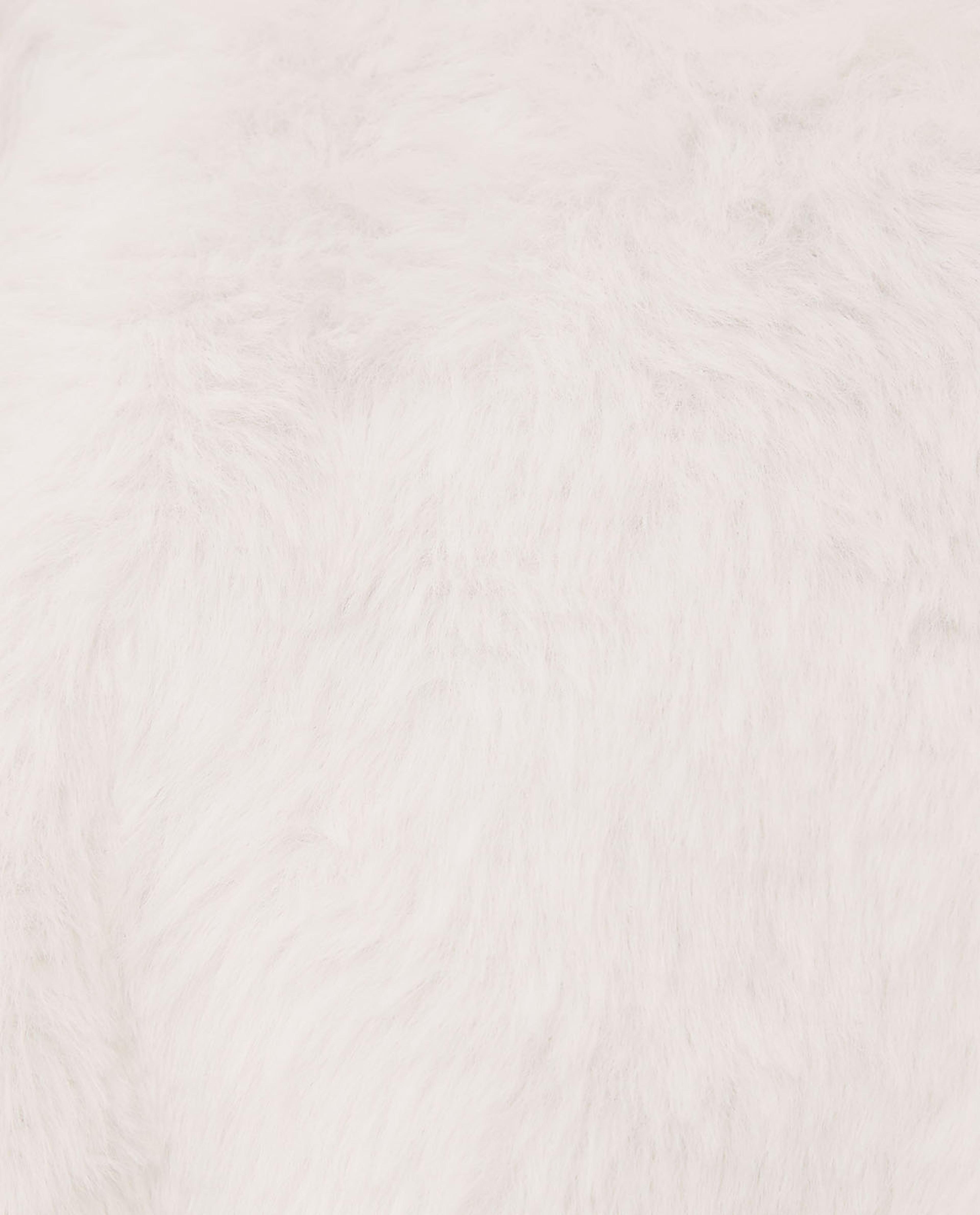 Plush Crew Neck Gilet