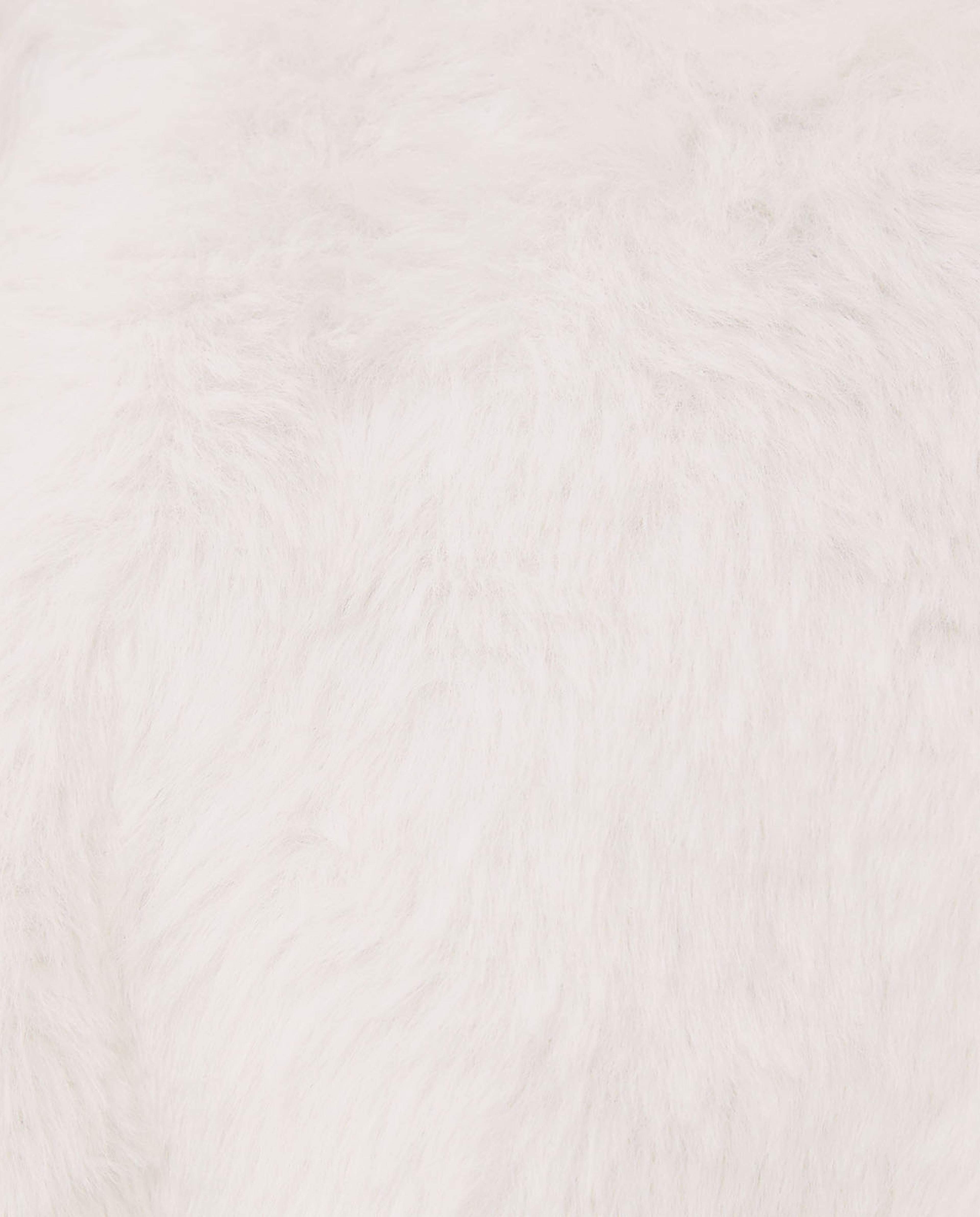 Plush Crew Neck Gilet