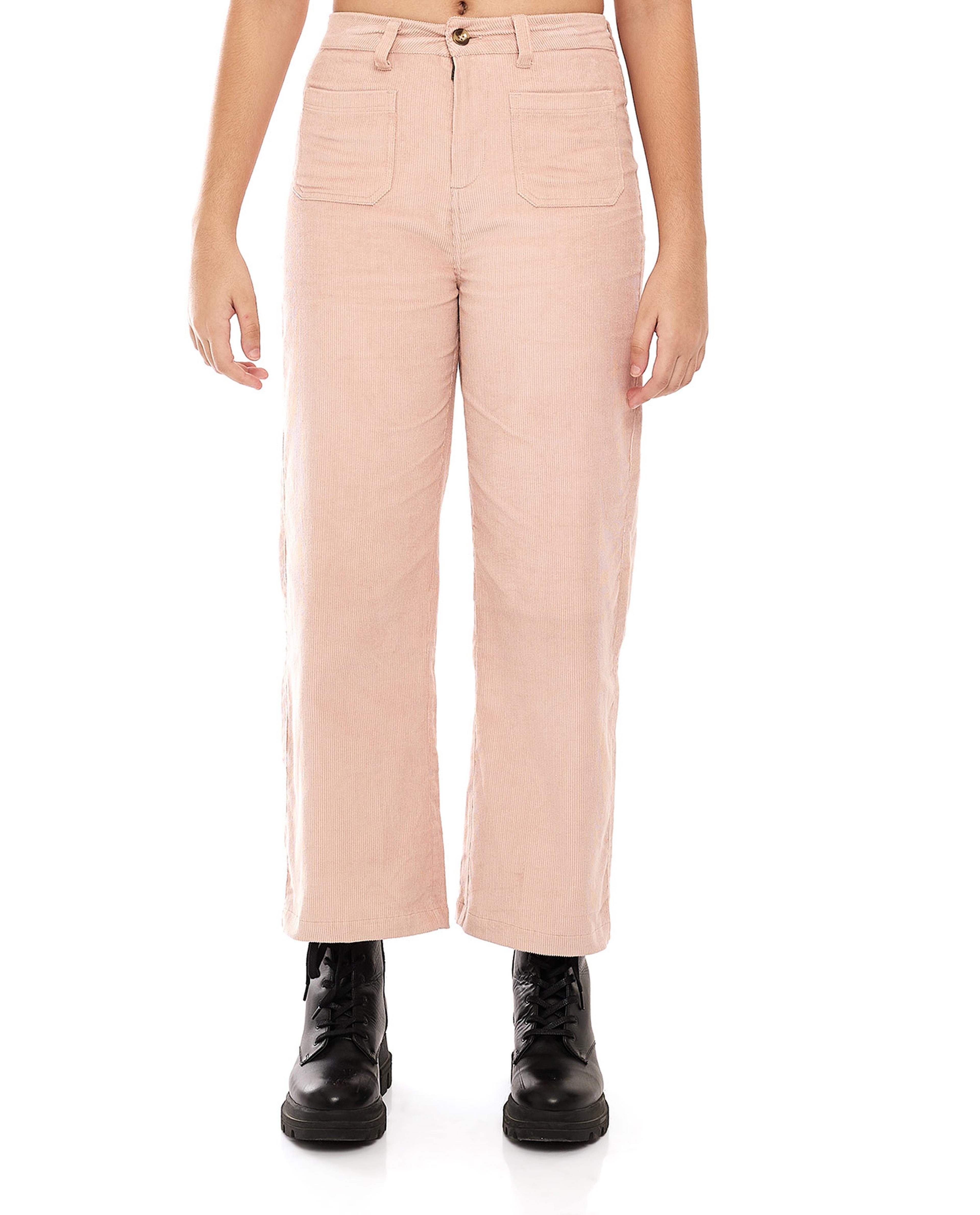 Corduroy Wide Leg Pants