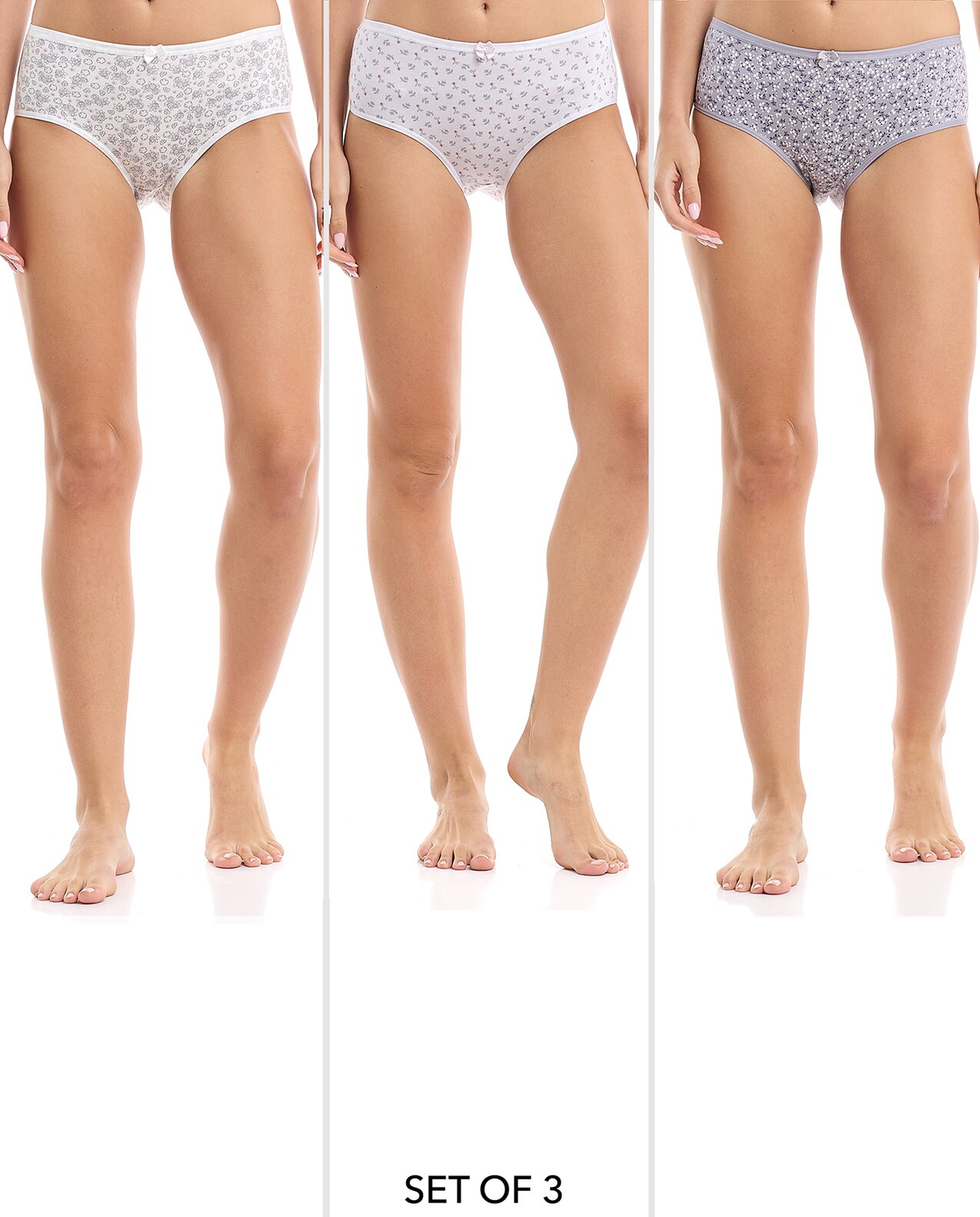 3 Pack Printed Briefs