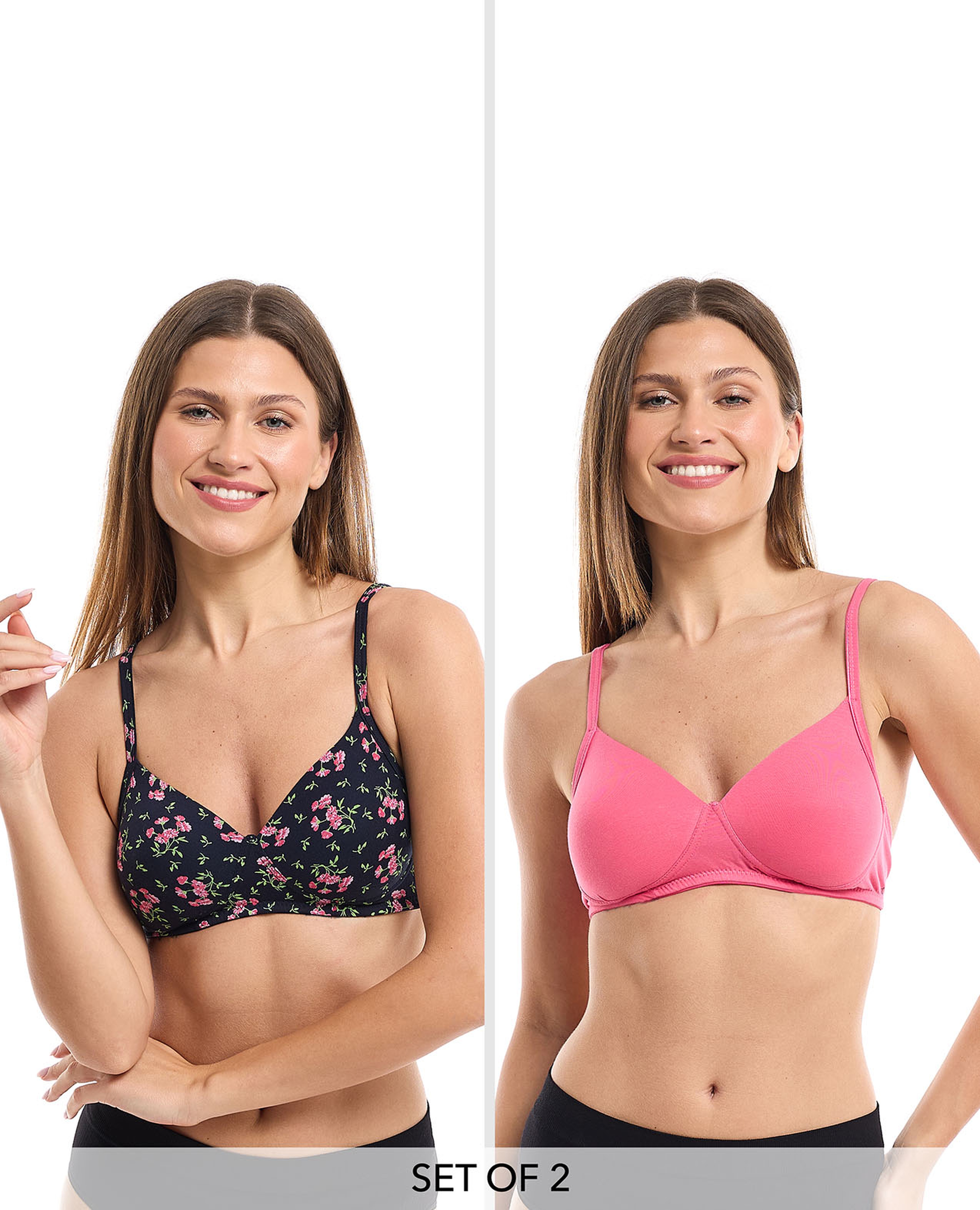 2 Pack Wireless Bras