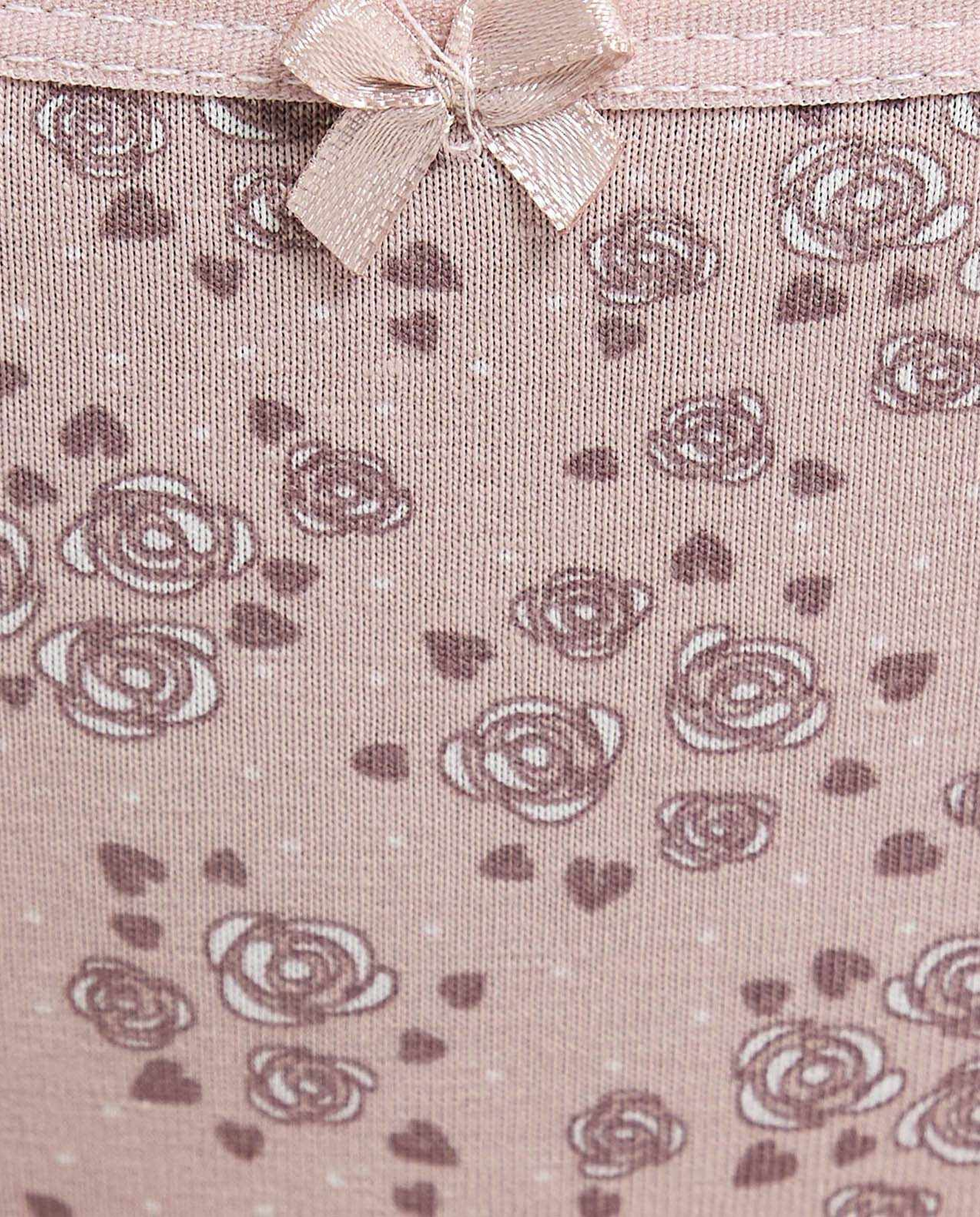 Pack of 3 Printed Bikini Briefs