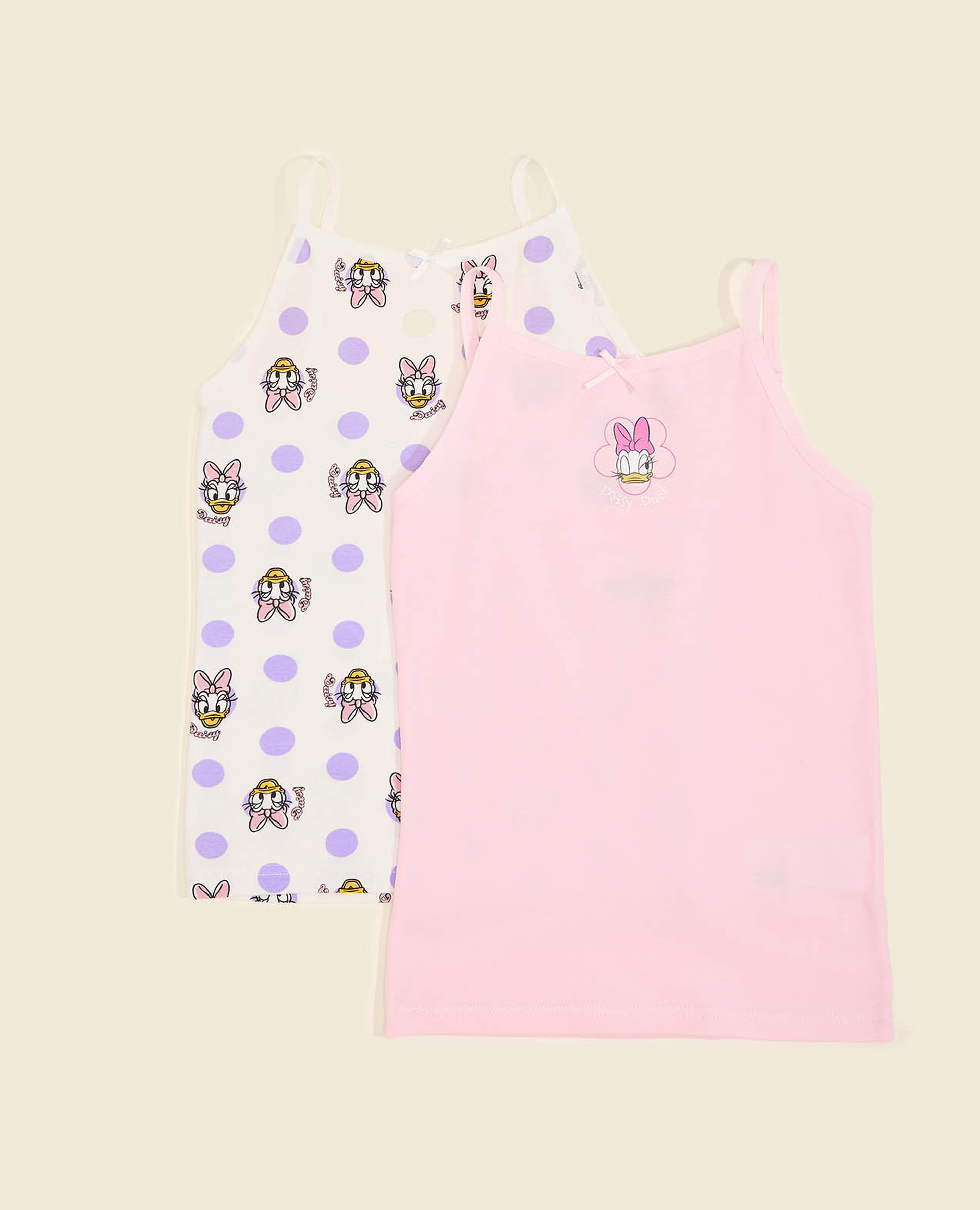 طقم توب بطبعة ديزي داك - قطعتين