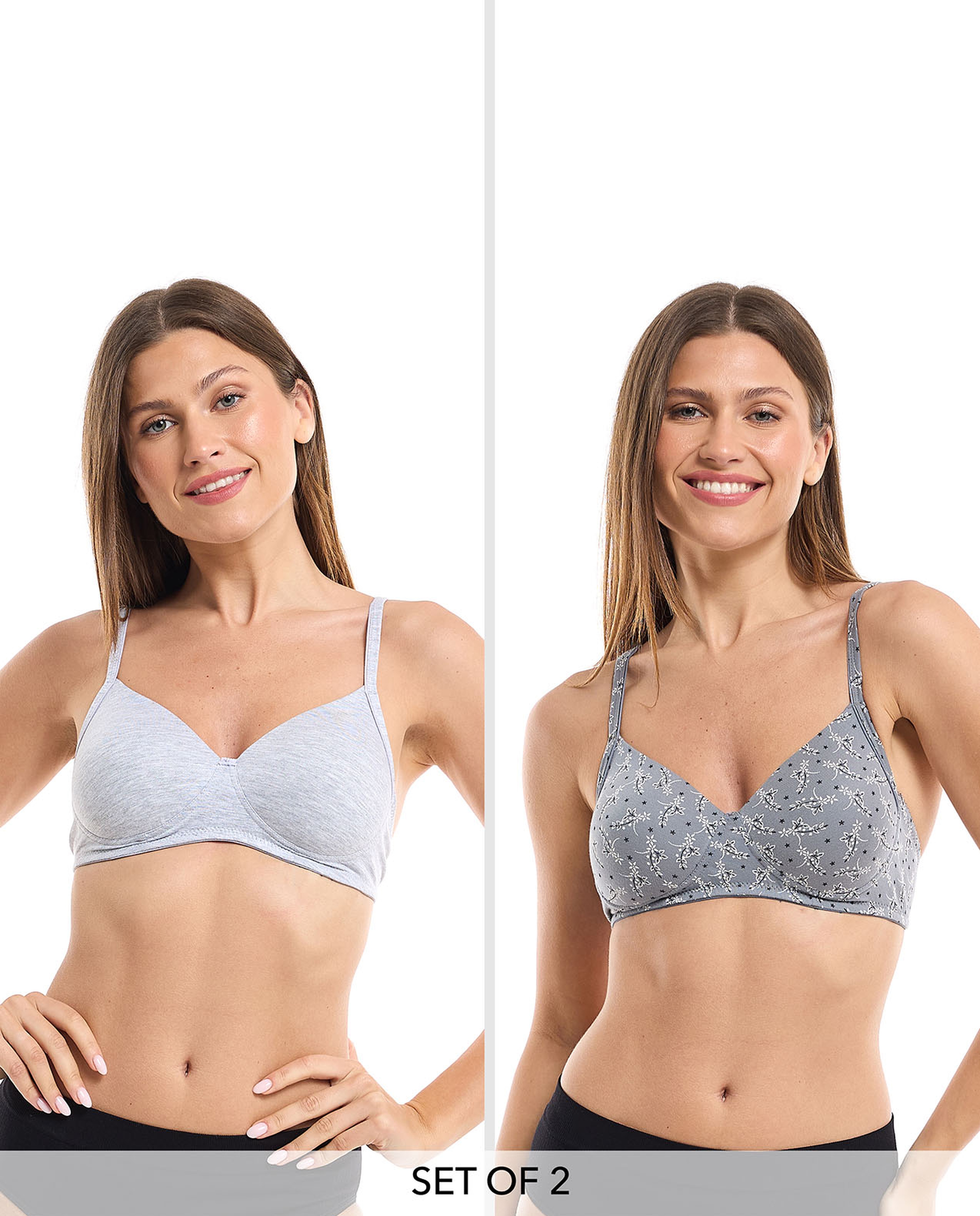 2 Pack Wireless Bras