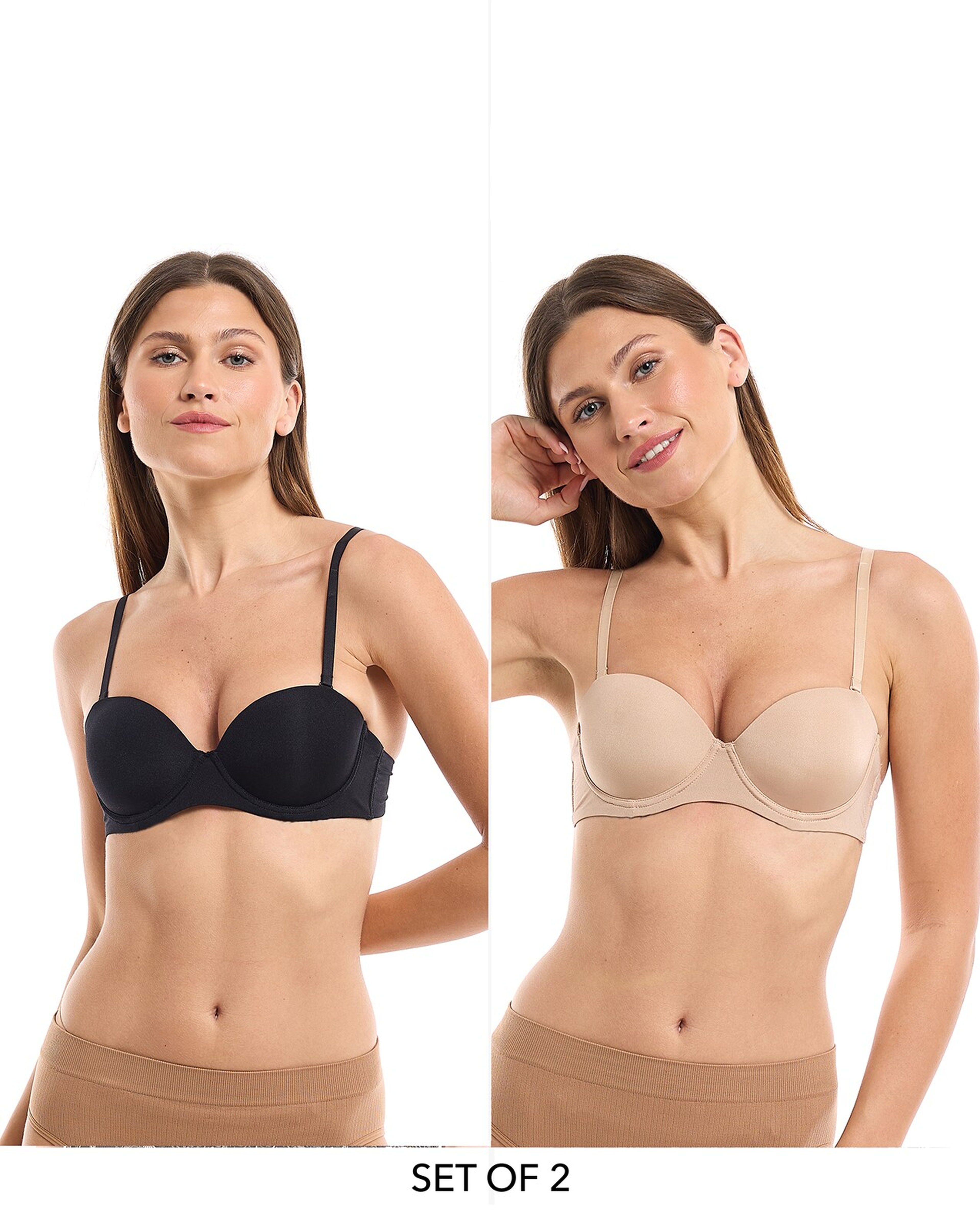 2 Pack Push Up Bras
